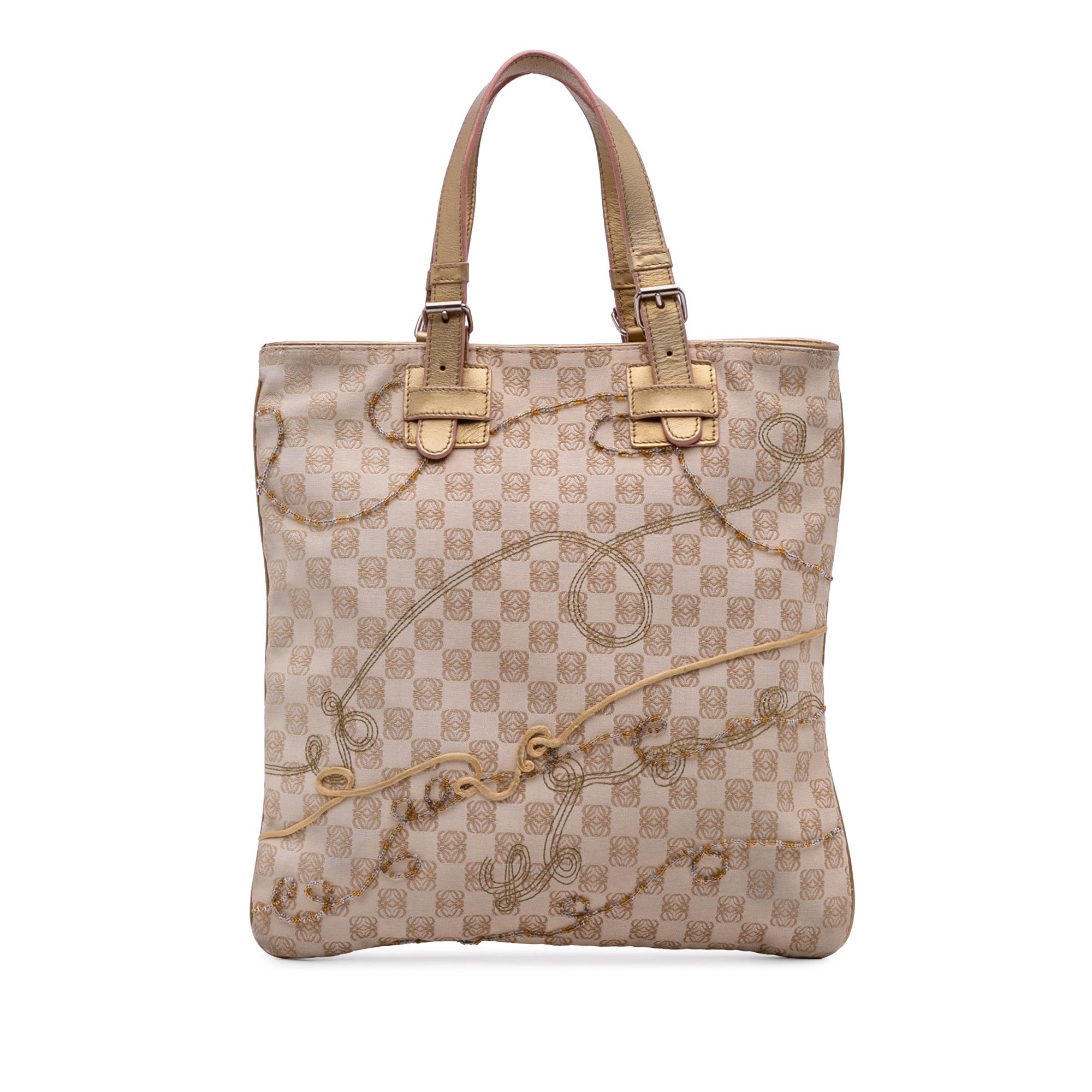 Loewe LOEWE Anagram Canvas Embroidered Tote Size ONE SIZE - 1 Thumbnail