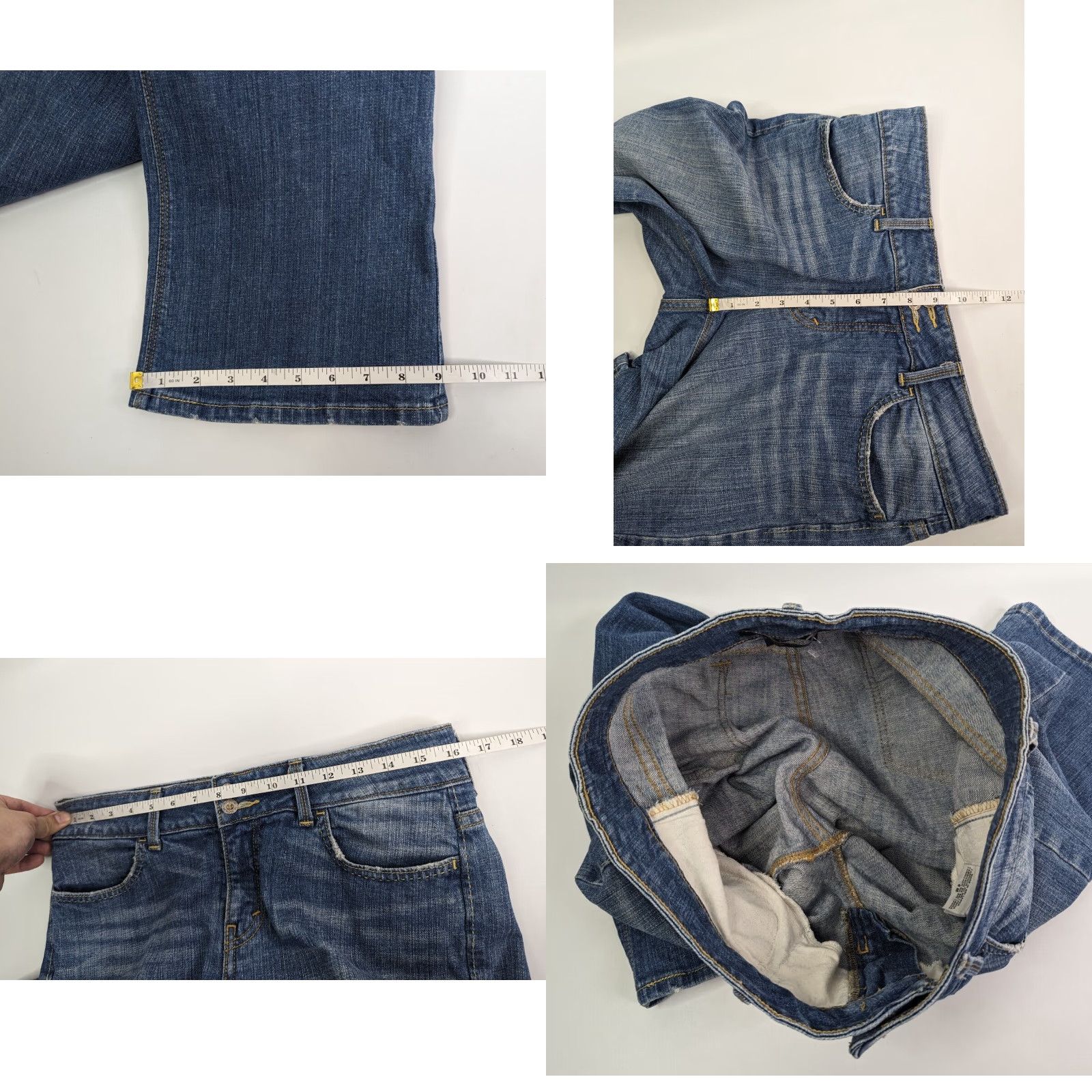 Levi's Levi's Womens Jeans 526 Slender Boot Size 8 Mid Rise Denim Pants Casual Size 30" / US 8 / IT 44 - 8 Thumbnail
