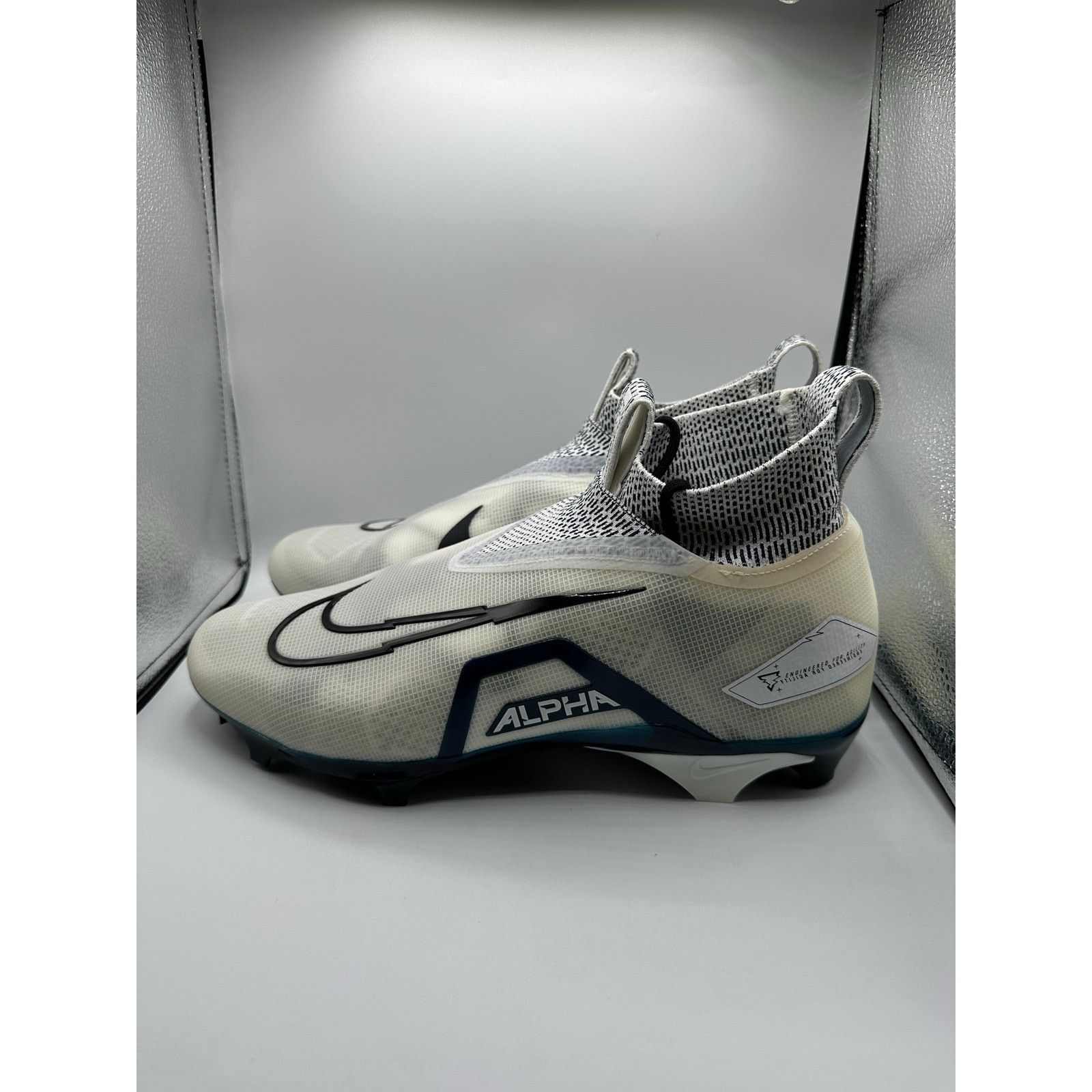 Nike Nike Alpha Menace Elite 3 “White Black Game Royal” size 13.5 Size US 13 / EU 46 - 1 Thumbnail