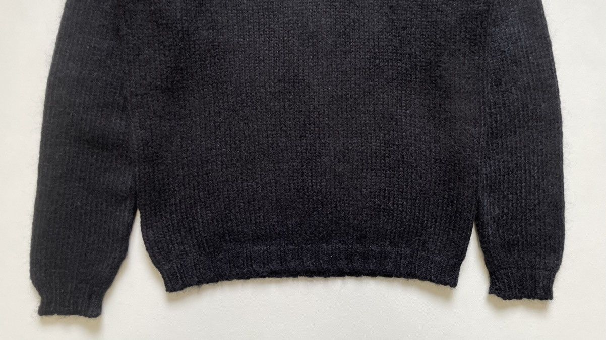 Prada Mid 2000s Black Mohair Wool Sweater Size US L / EU 52-54 / 3 - 7 Thumbnail