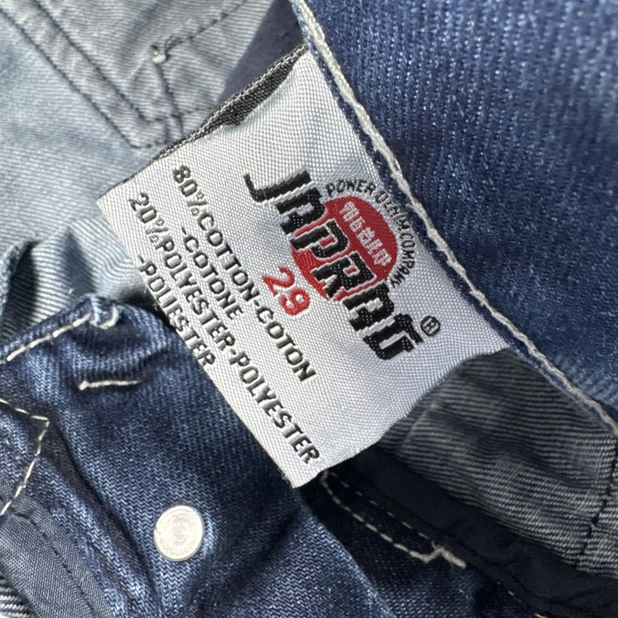 Japanese Brand J Rag Straight Patchwork Multipocket Y2K Denim Jeans Size US 29 - 13 Thumbnail