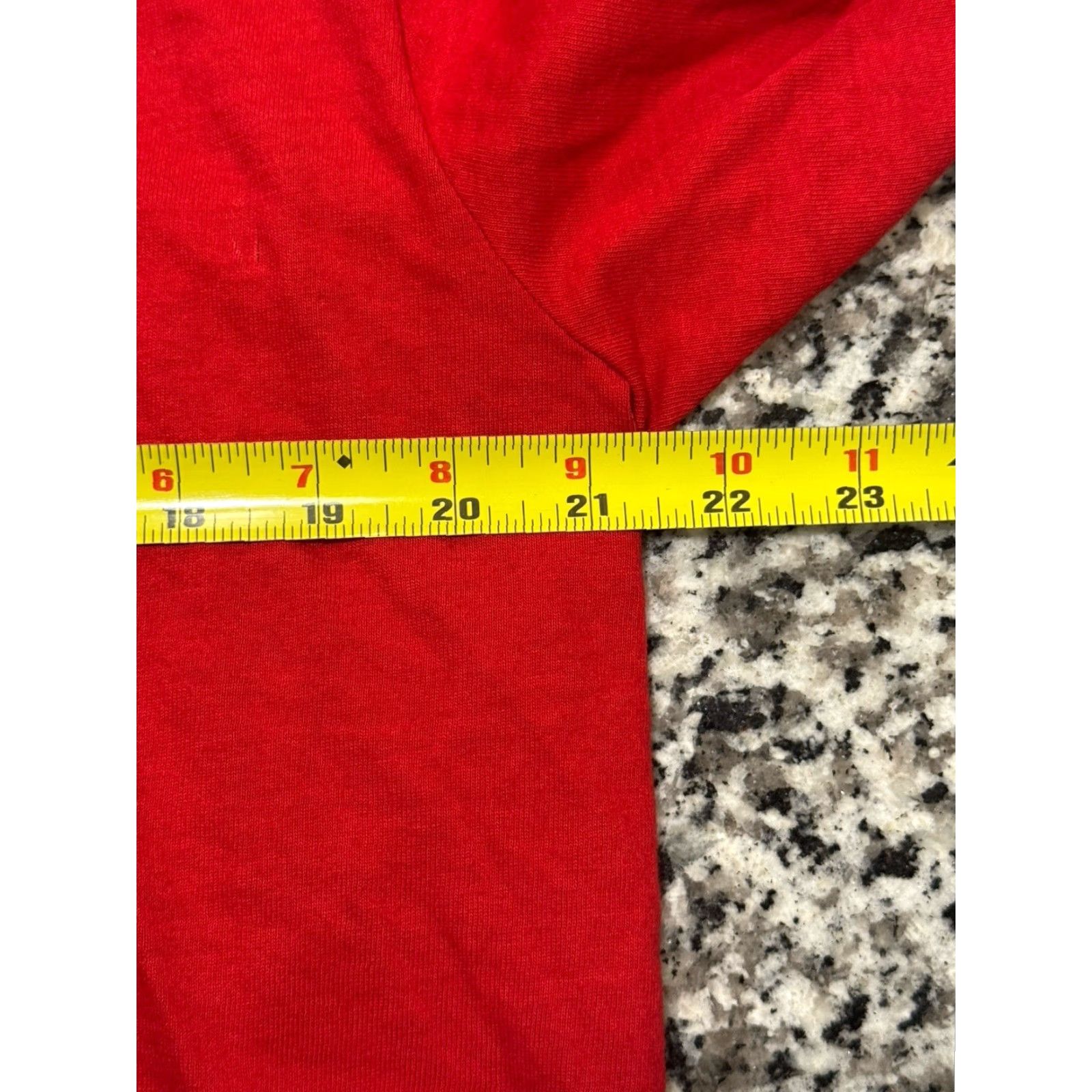 Vintage American Giant T-Shirt Mens L Red USA Flag Graphic Print Crew Neck Short Sleeve Logo Made In USA Size US L / EU 52-54 / 3 - 5 Thumbnail