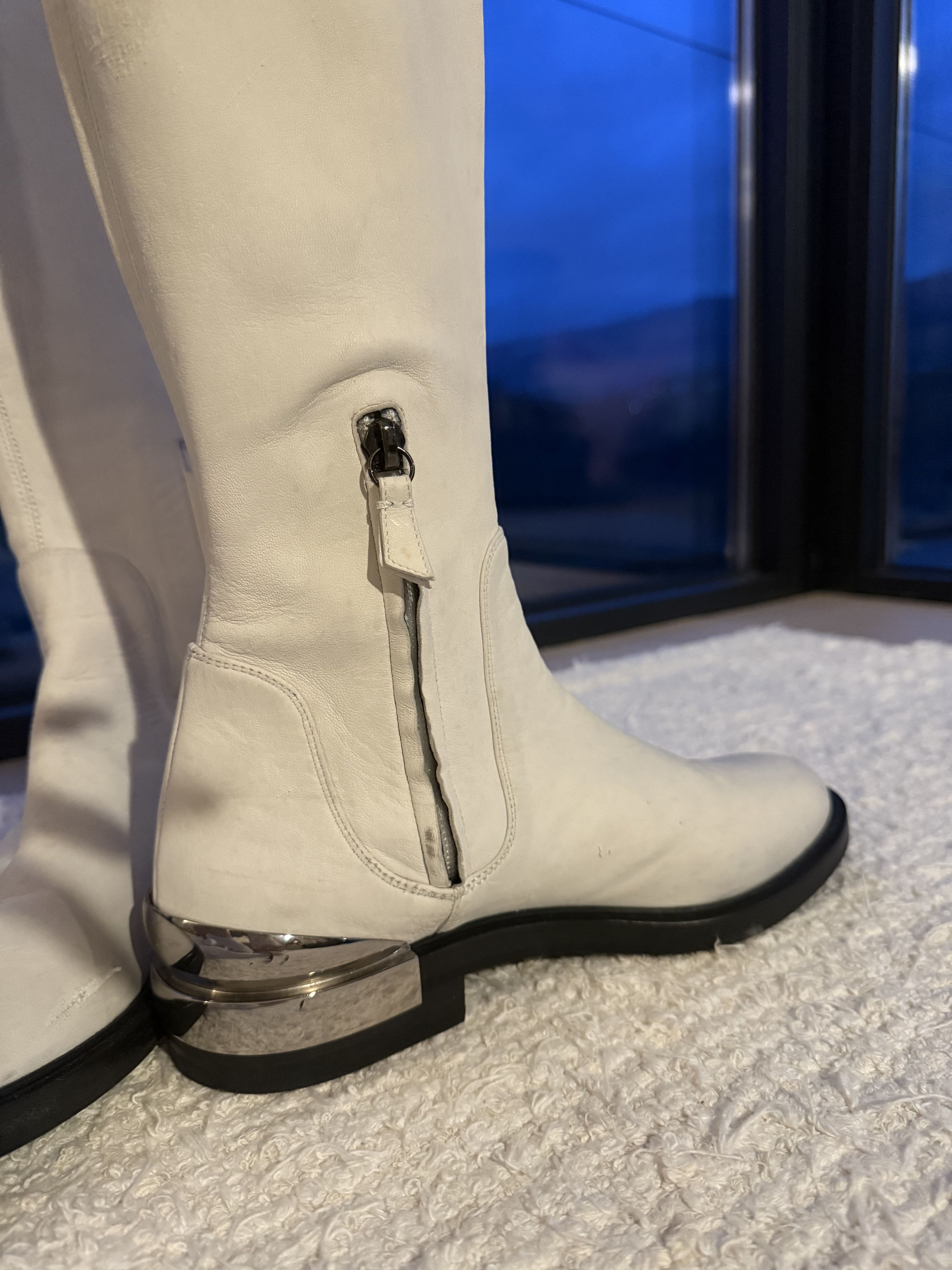 Casadei "Équinox Haute Boots" – Luxury Knee-High Platform Boots Size US 8.5 / IT 38.5 - 2 Thumbnail