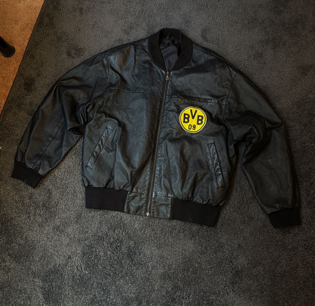 Other Leather jacket vintage borussia dortmund Size US L / EU 52-54 / 3 - 2 Thumbnail