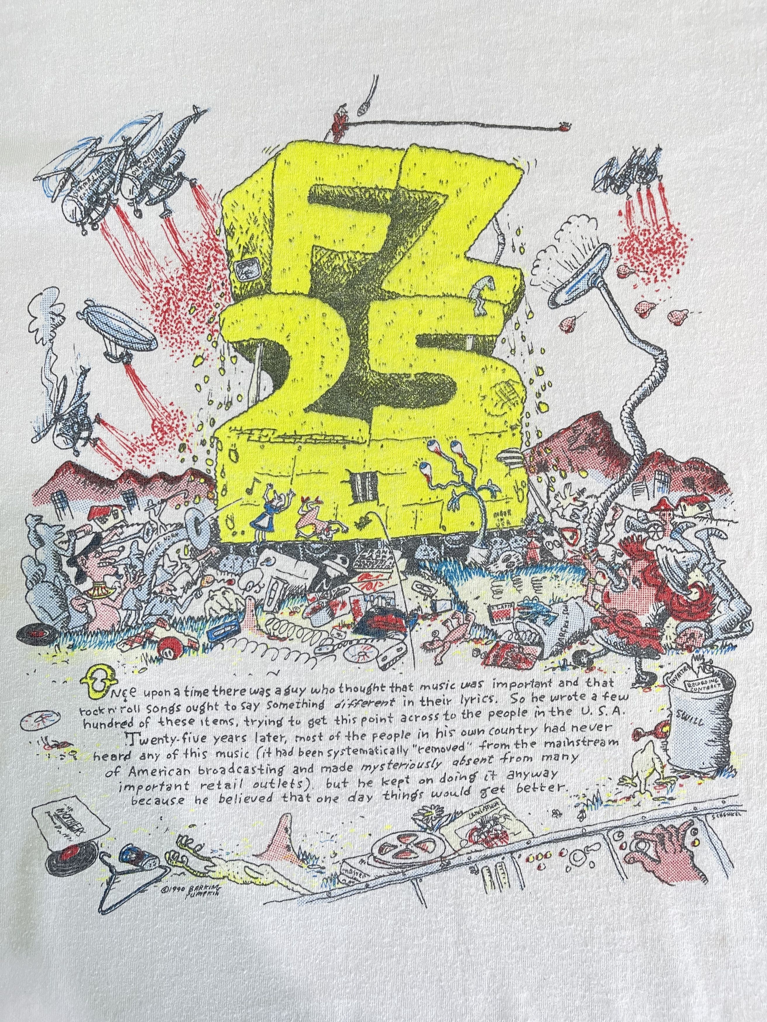 Band Tees × Vintage frank zappa 90s vintage t shirt Twenty-five years later Size US M / EU 48-50 / 2 - 5 Thumbnail