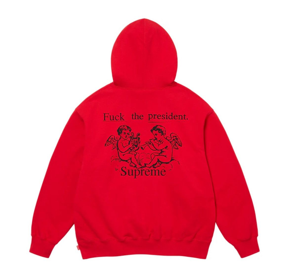 Supreme Supreme President Hooded Sweatshirt Red Size US L / EU 52-54 / 3 - 1 Thumbnail