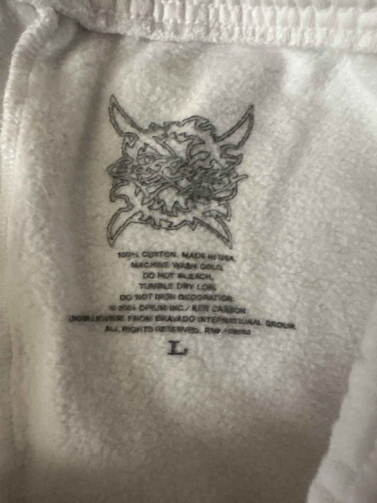 Ed Hardy × Ken Carson KEN CARSON X ED HARDY SWEATPANTS COMPLEXCON Size US 32 / EU 48 - 4 Thumbnail