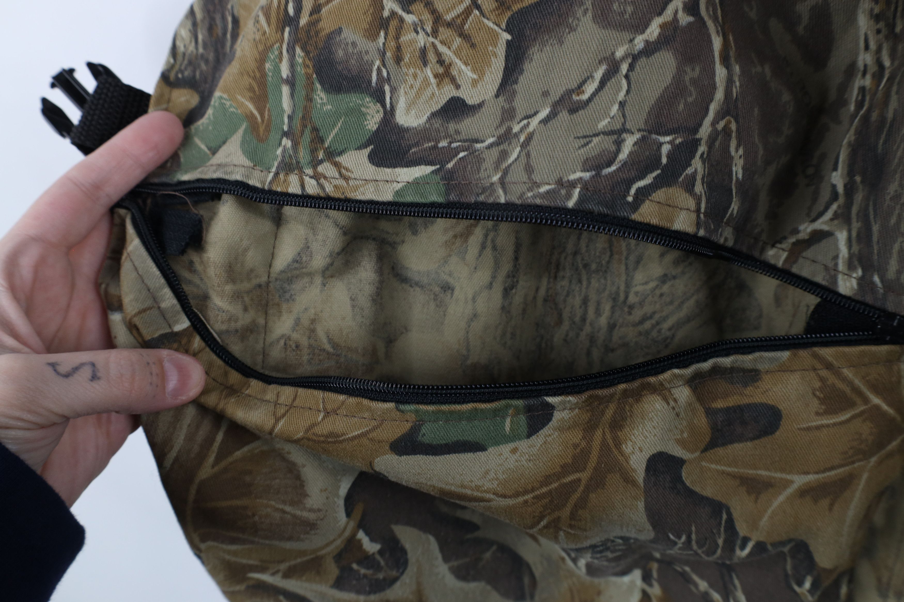 Vintage Vintage 90s Streetwear Advantage Camouflage Birding Vest USA Size US L / EU 52-54 / 3 - 11 Thumbnail