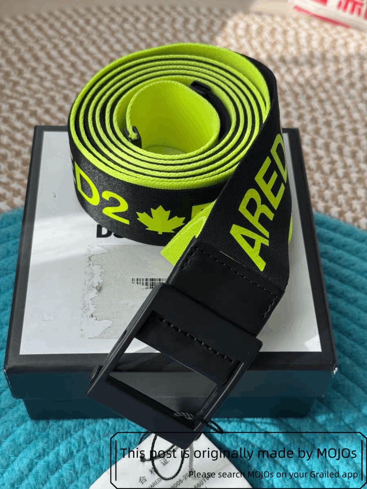 Dsquared2 I Love Beer Runway Belt | Grailed