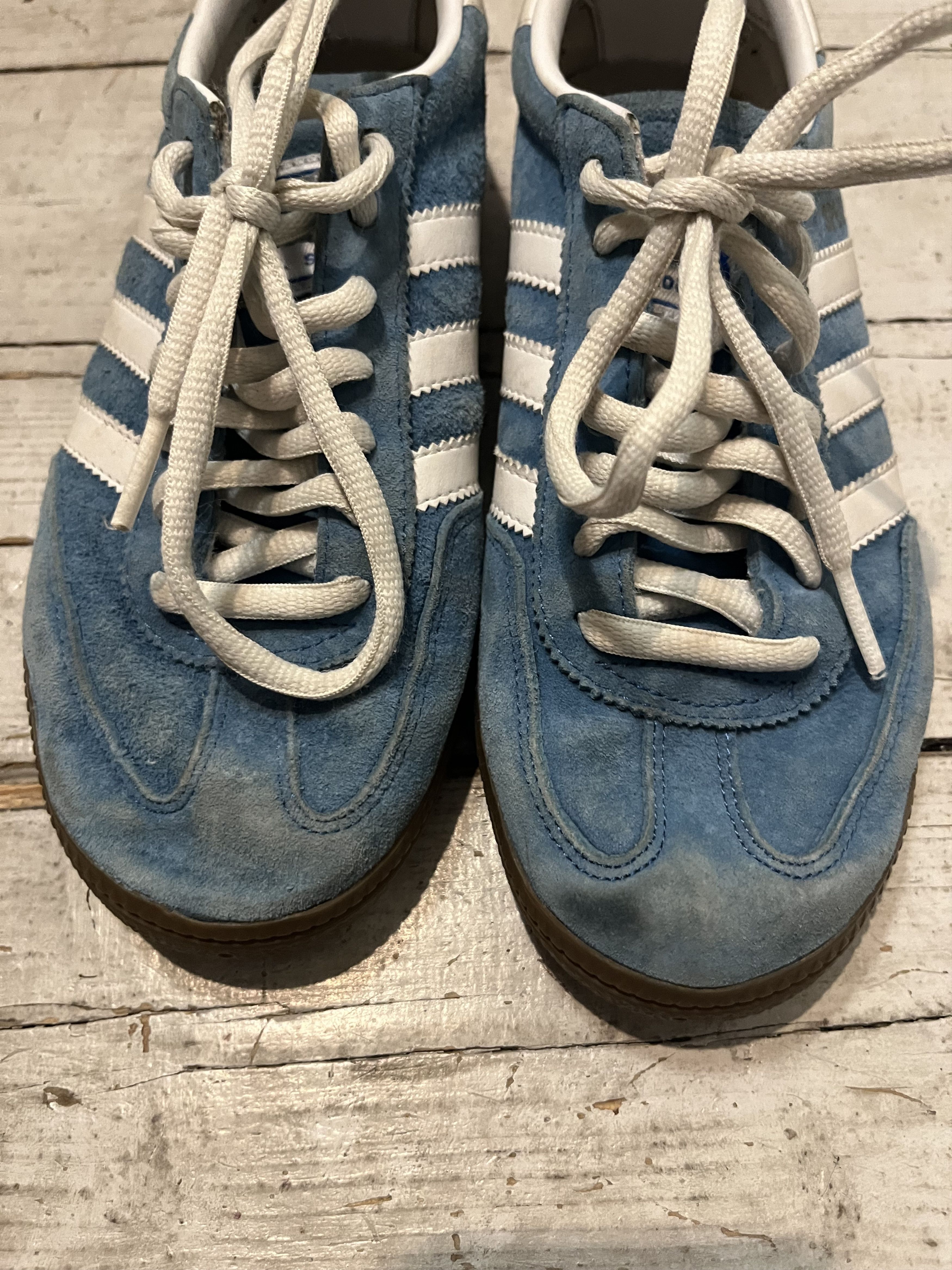 Adidas × Vintage Vintage Blue Adidas Spezial Handball Shoes Size US 4.5 / IT 34.5 - 3 Thumbnail