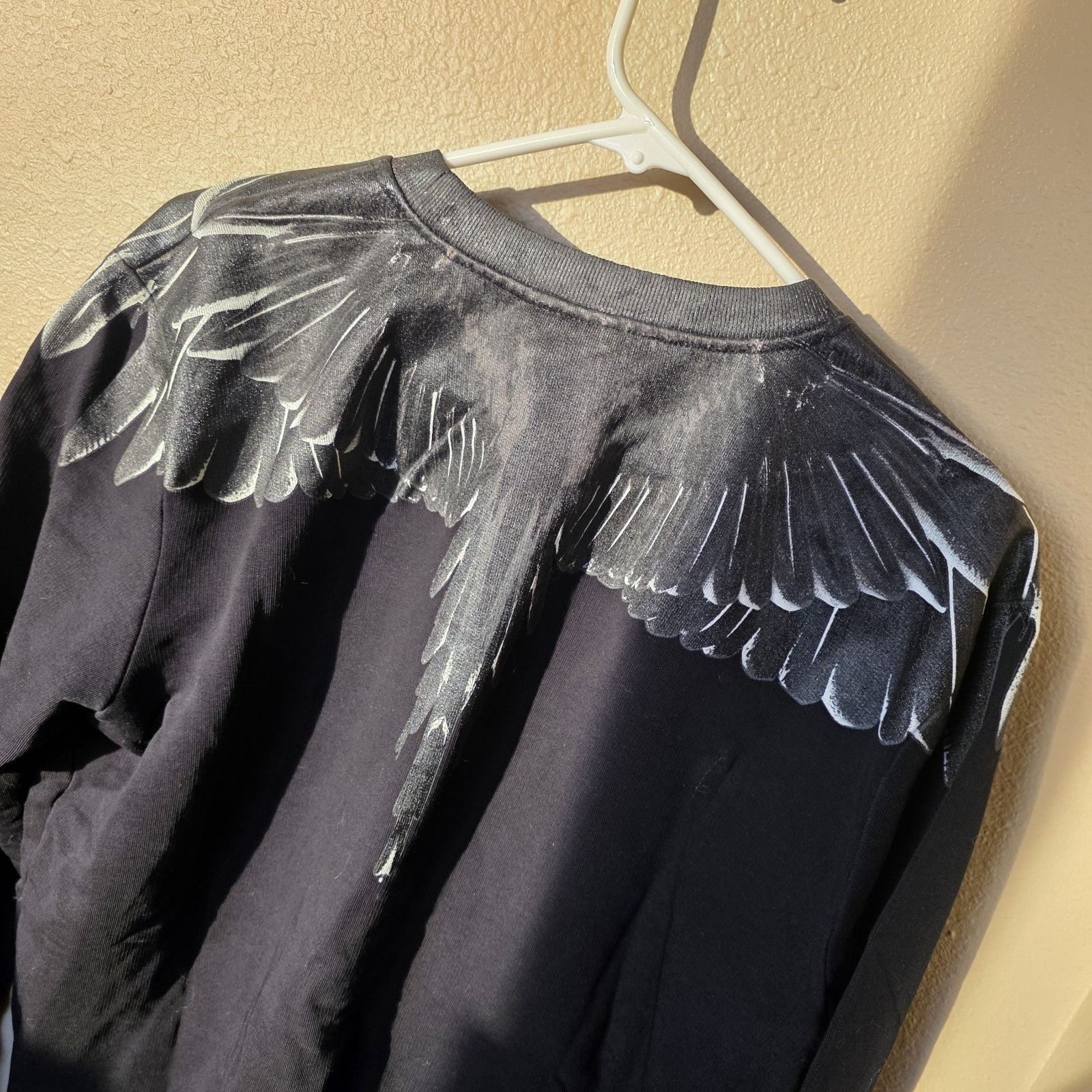 Other Marcelo Burlon Wings Crewneck Sweatshirt Black White - S Size US S / EU 44-46 / 1 - 6 Thumbnail