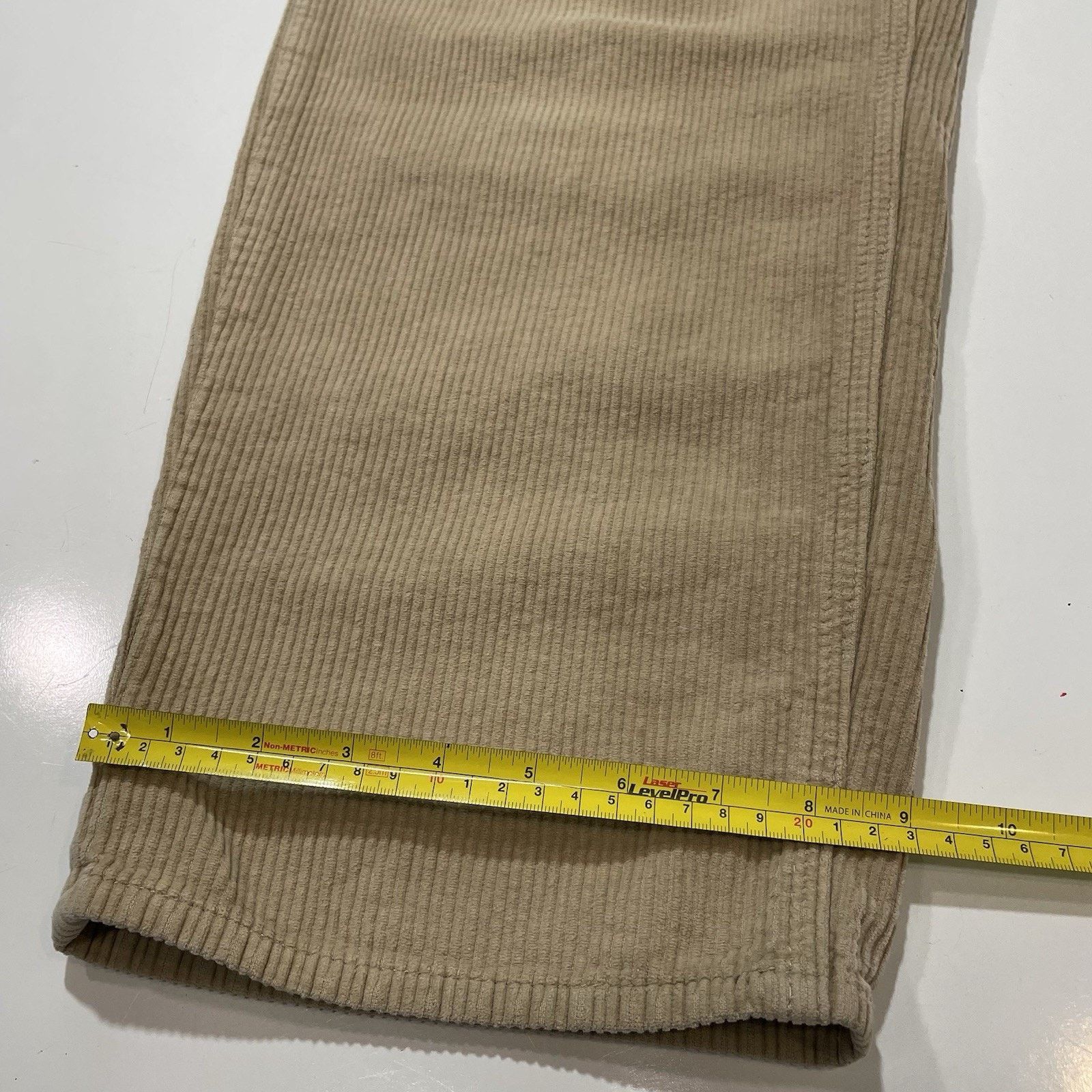 Empyre Empyre Corduroy Pants Men’s 32 Tan Baggy Loose Fit Skate Y2K Size US 32 / EU 48 - 3 Thumbnail
