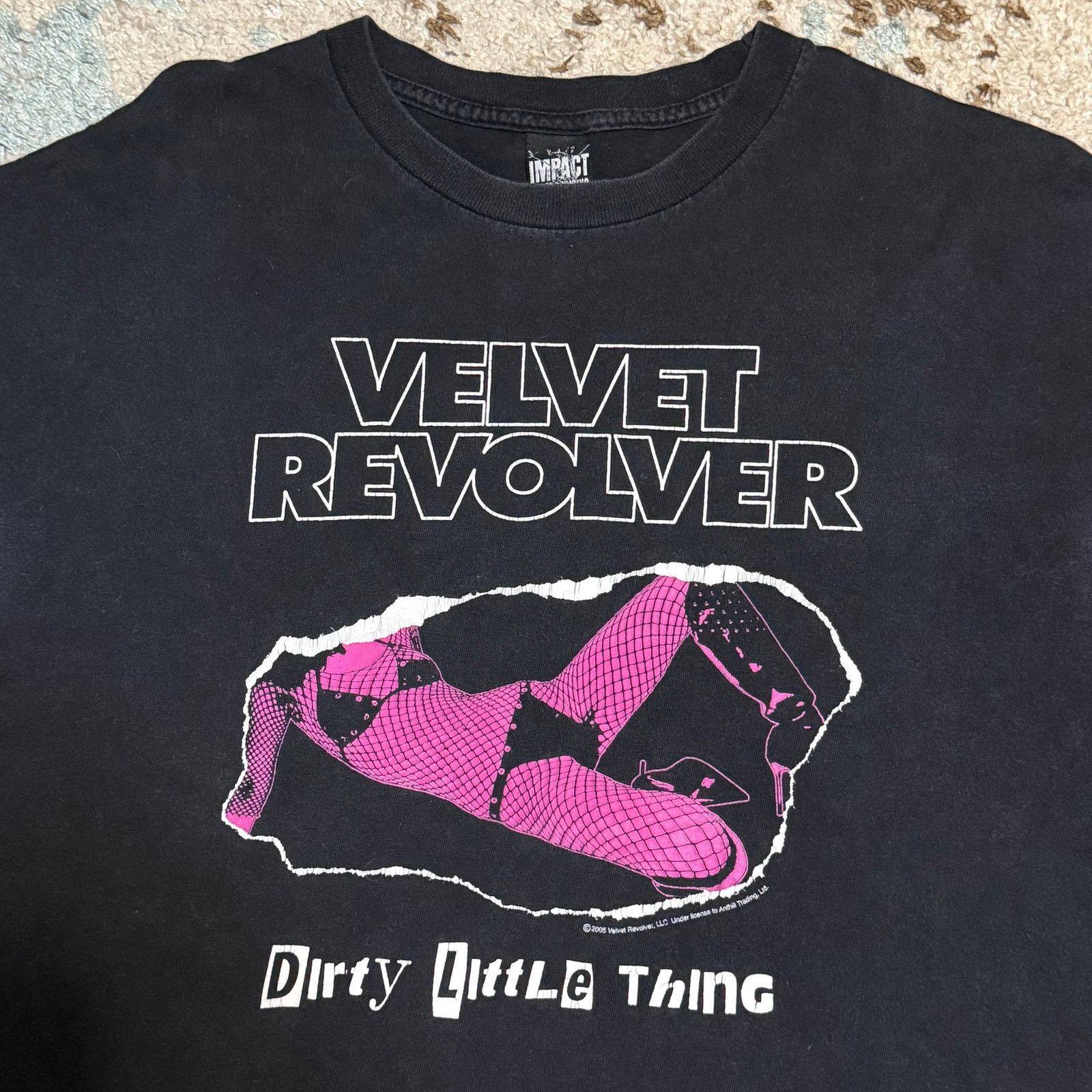 Band Tees × Vintage 2005 Velvet Revolver Dirty Little Thing Shirt Size XL Slash Size US XL / EU 56 / 4 - 1 Thumbnail