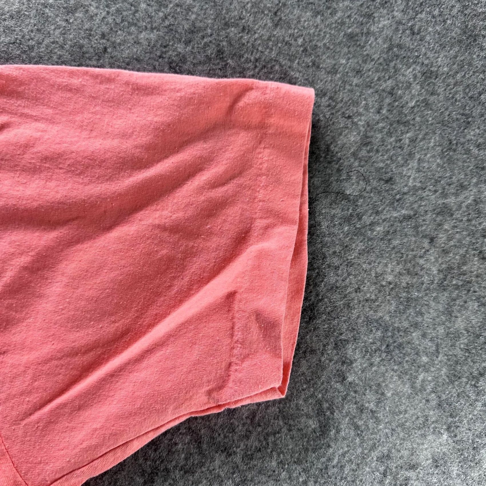 Vintage Screen Stars Best Shirt Mens L Pink Solid Crewneck Cotton Polyester Jersey T-Shirt Size US L / EU 52-54 / 3 - 3 Thumbnail