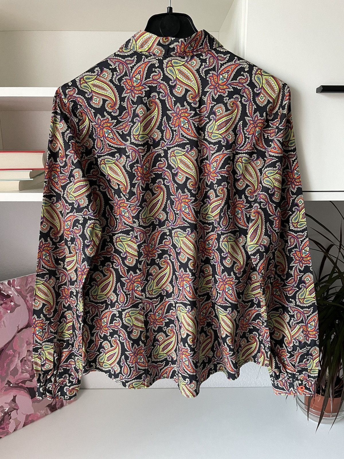 Etro Etro Vintage Over Printed Shirt Button Up Floral Size XL / US 12-14 / IT 48-50 - 6 Thumbnail