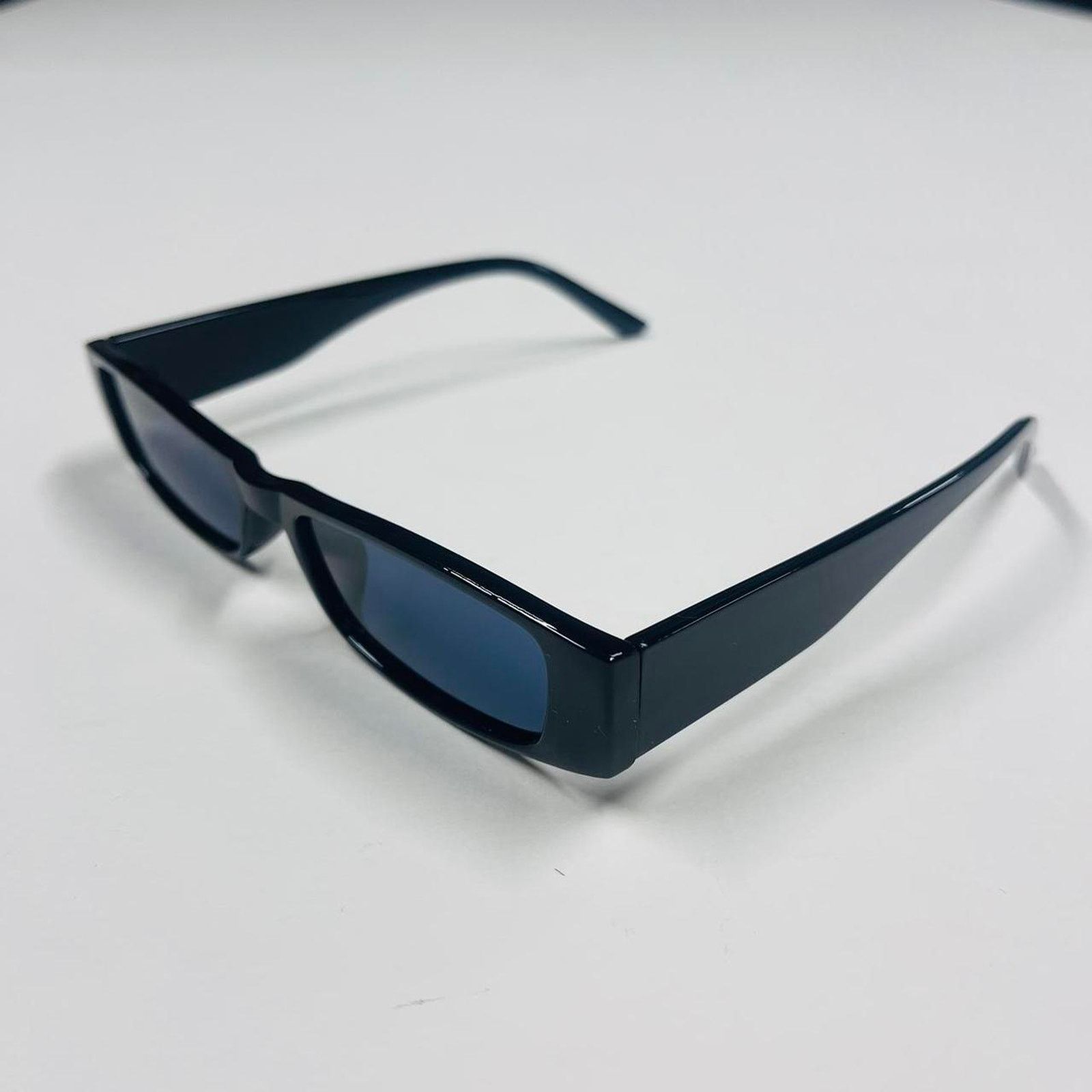 Vintage Y2k 2000s vintage style black surfer rectangular sunglasses Size ONE SIZE - 6 Thumbnail