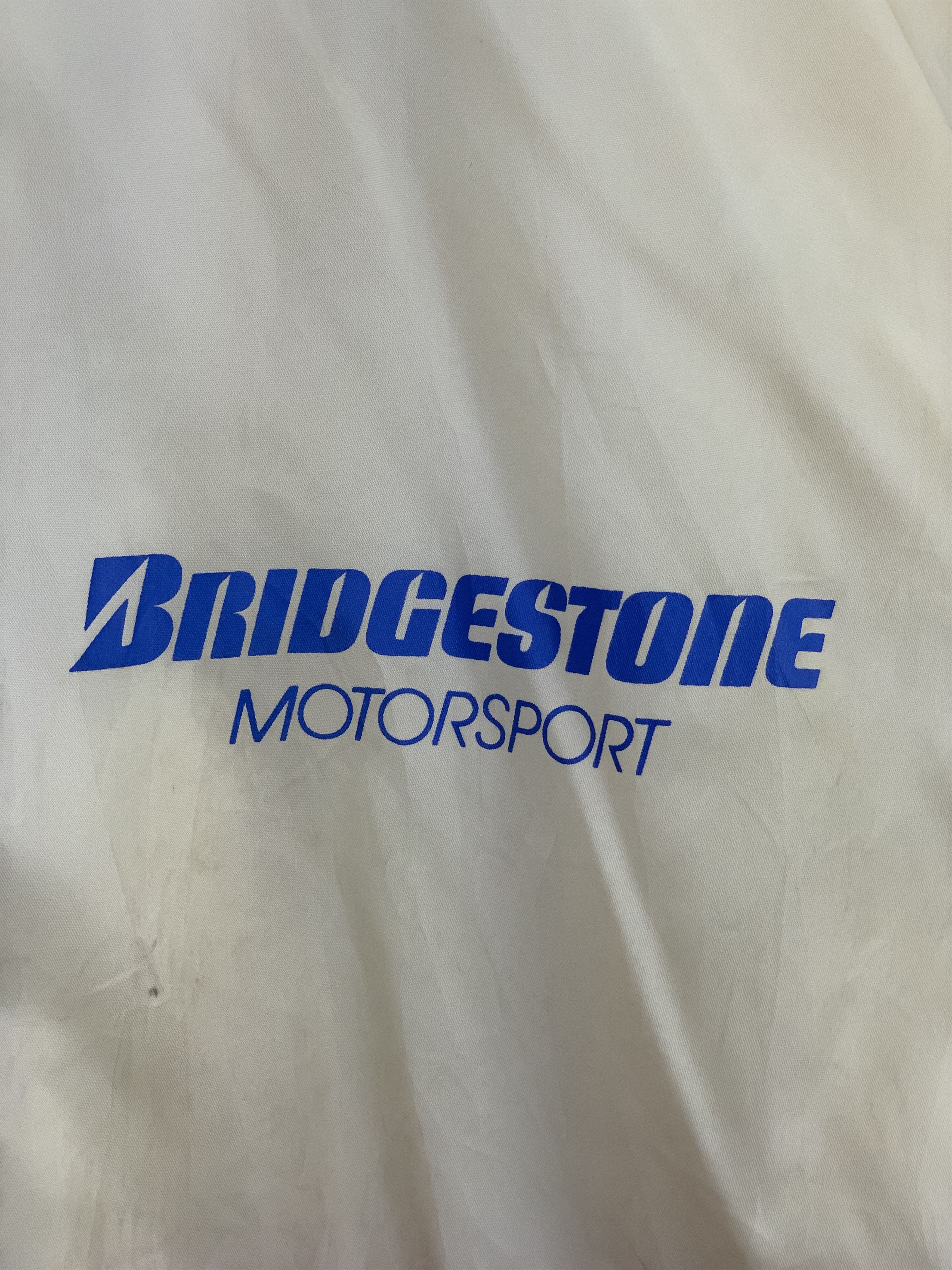 Vintage Vintage Bridgestone Motorsport Button Up Jacket J0978 Size US L / EU 52-54 / 3 - 7 Thumbnail