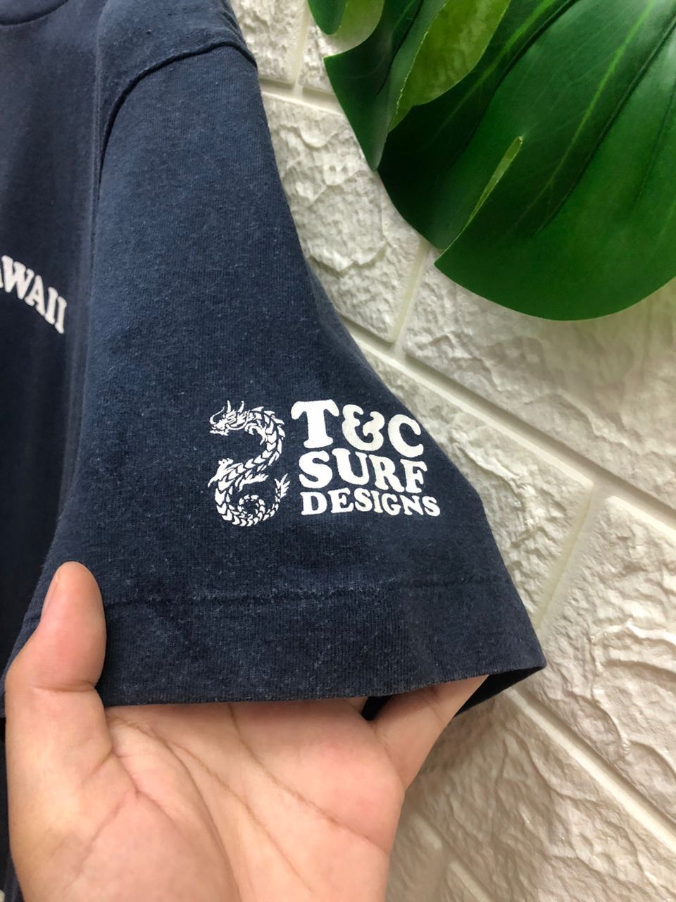 Vintage vintage T&C SURF DESIGNS BIG LOGO single stich Size US M / EU 48-50 / 2 - 2 Thumbnail