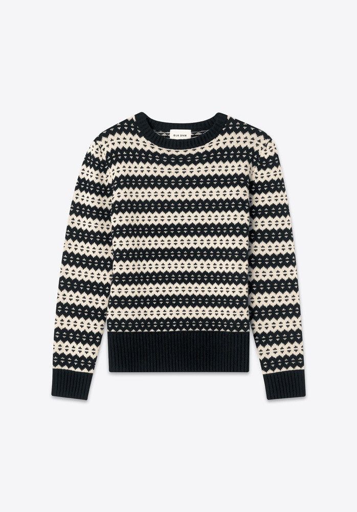 Blk Dnm Sweater 03 Black Jacquard Size Small Size US S / EU 44-46 / 1 - 2 Thumbnail