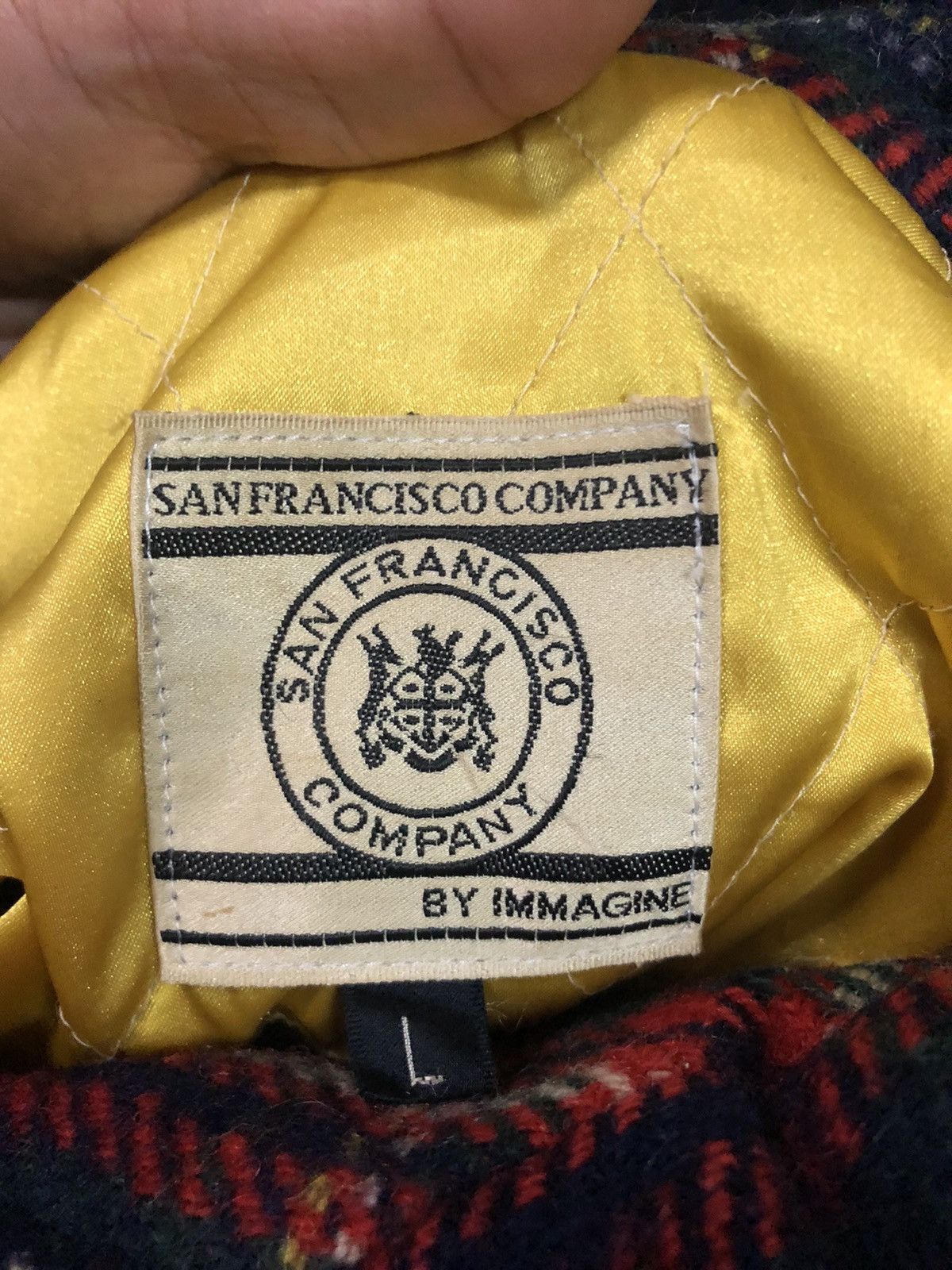 Vintage San Francisco Company Tartan Wool Winter Jacket Size US M / EU 48-50 / 2 - 3 Thumbnail