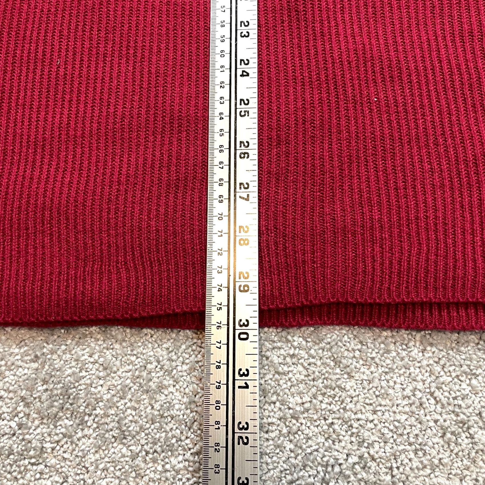 Vintage VINTAGE Ship n Shore Sweater Women Plus 2X Red Knit Pullover Crew Neck Long Sleeve Sports Pattern Warm Casual Holiday Mens? Womens Size XXL / US 16-18 / IT 52-54 - 3 Thumbnail