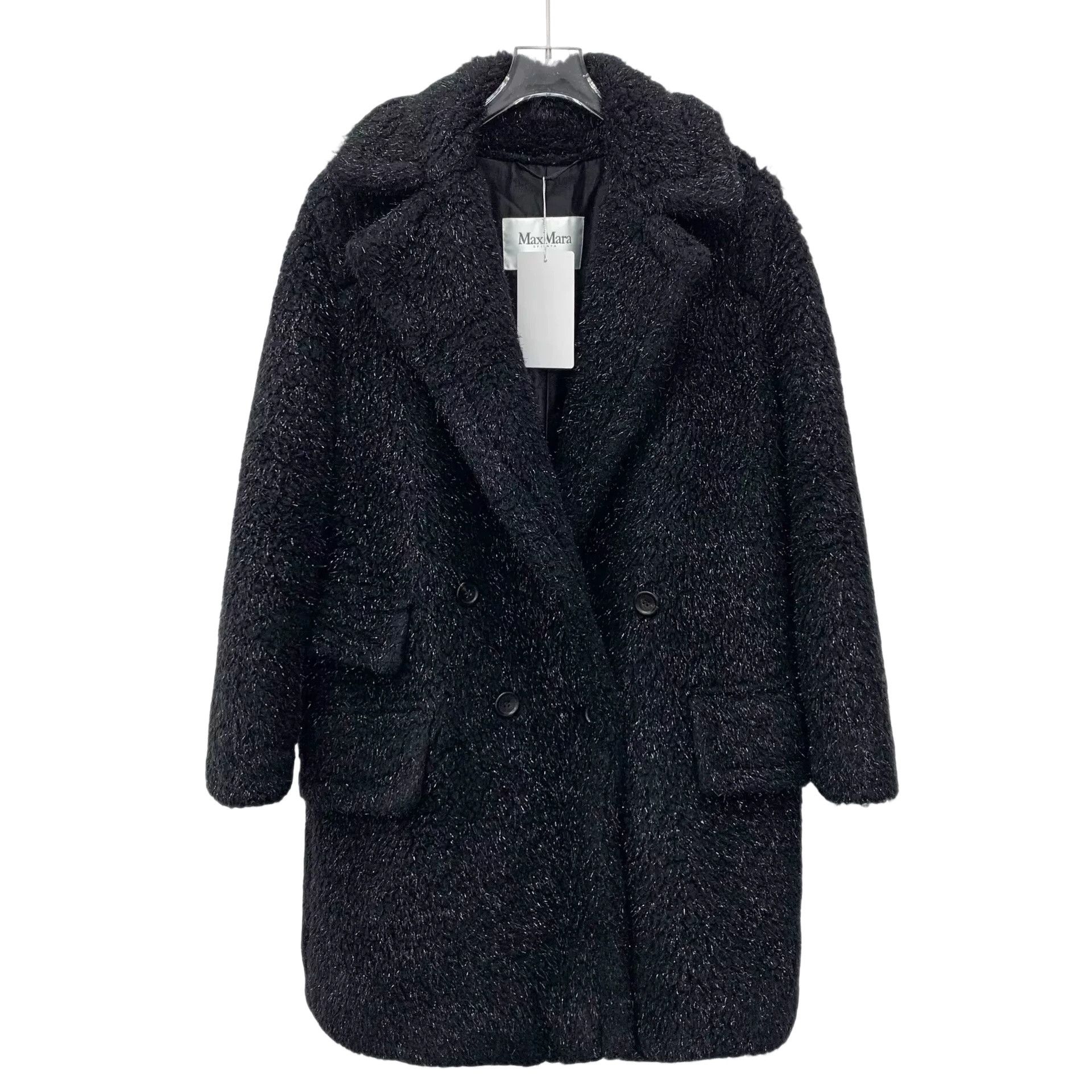 Max Mara Max Mara Metallic Camel Wool Double Breasted Coat IT 38 Size XS / US 0-2 / IT 36-38 - 1 Thumbnail