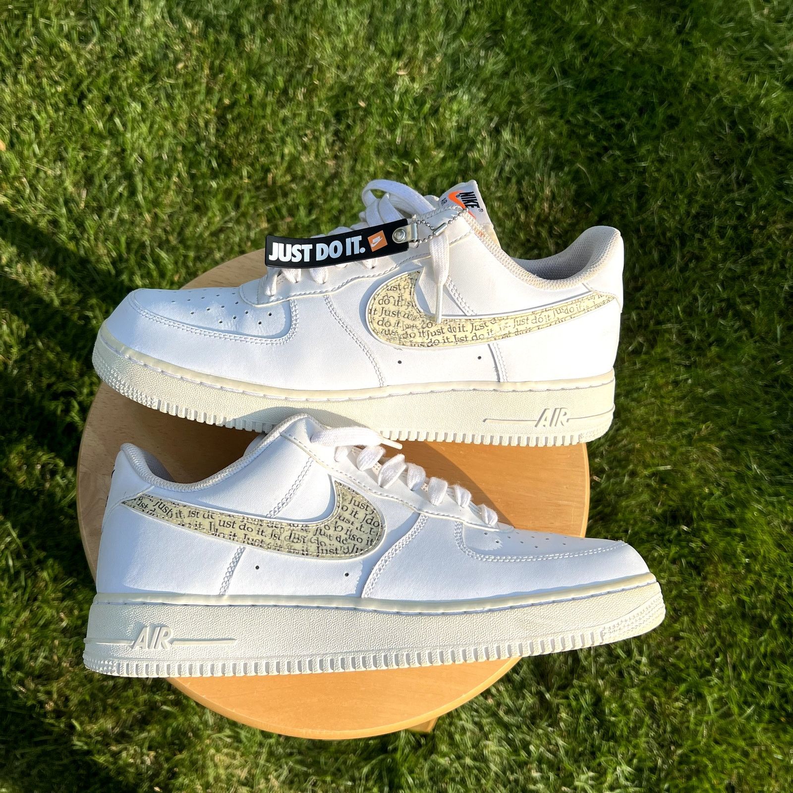 Nike Nike Air Force 1 07LV8 Just Do It - Size 11 - Ships Now Size US 11 / EU 44 - 3 Thumbnail