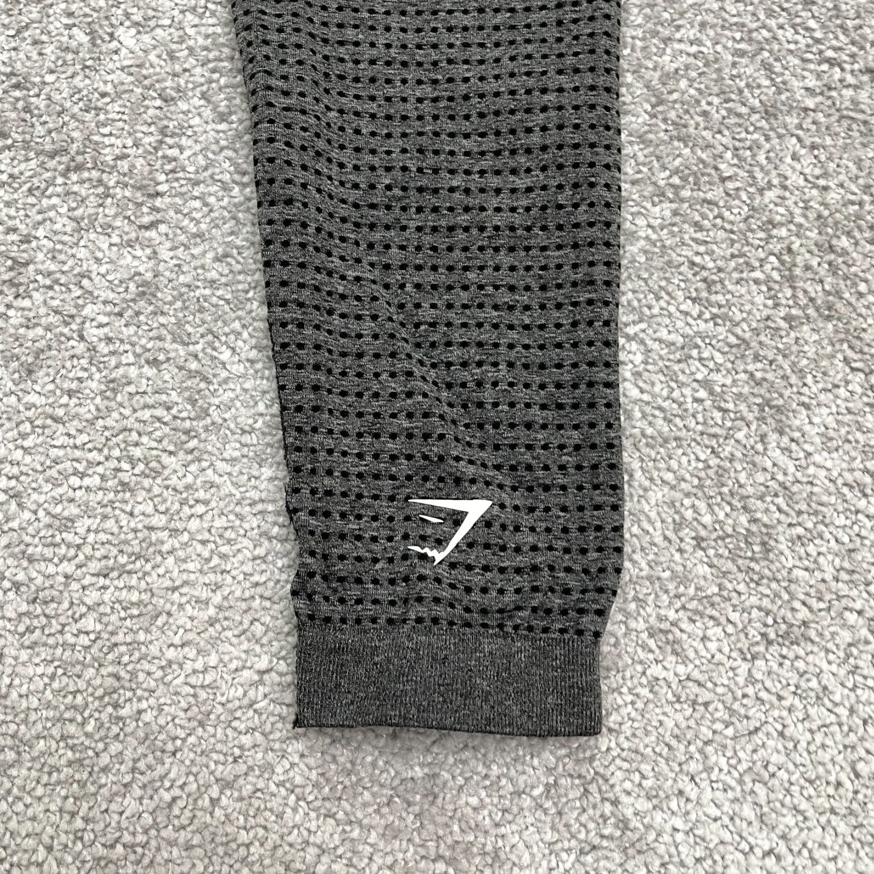 Gymshark GYMSHARK Seamless Compression Leggings Womens XS Gray High Rise Yoga Athleisure Size 26" / US 2 / IT 38 - 4 Thumbnail