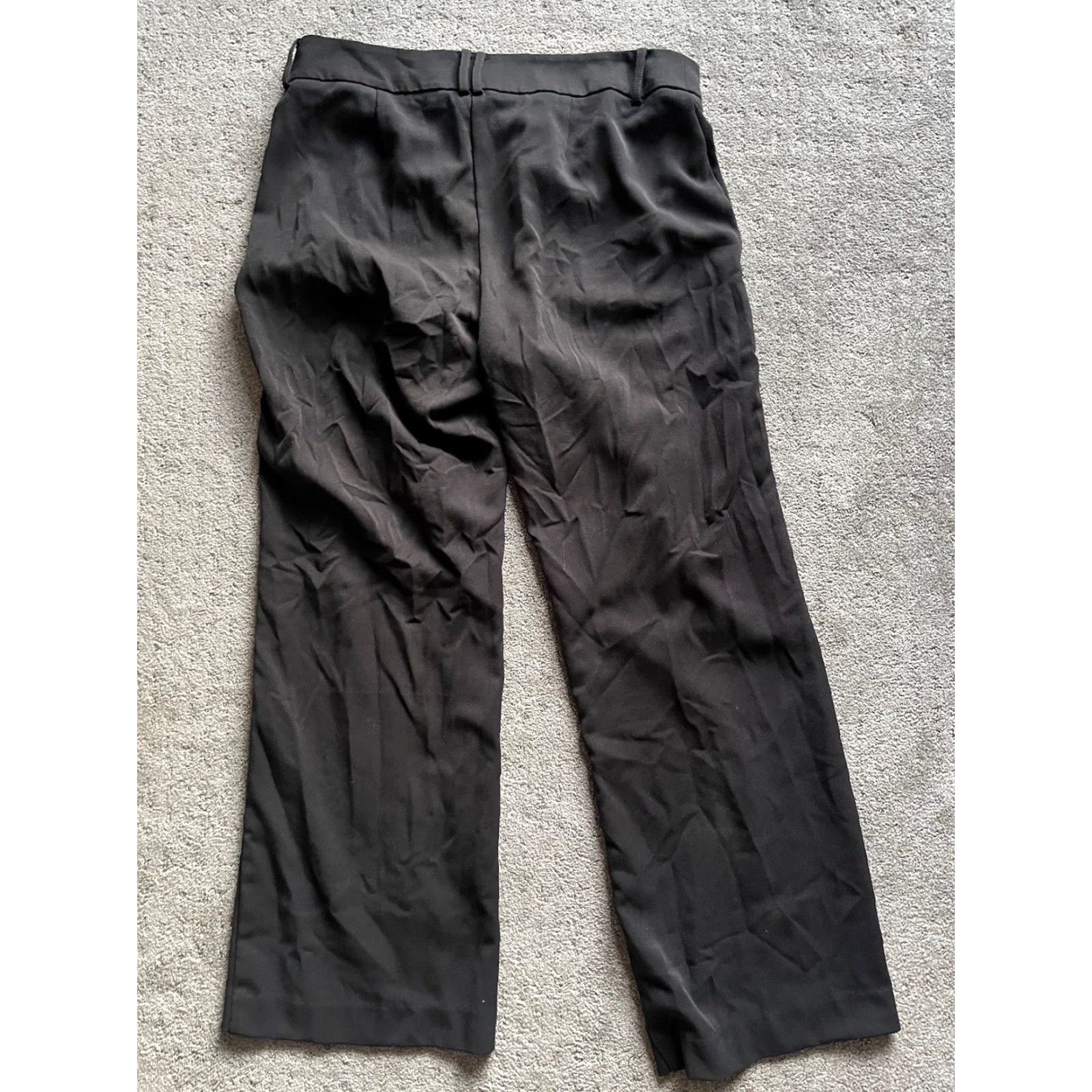 Gloria Vanderbilt Gloria Vanderbilt By Gloria Vanderbilt Dress Pants Size 14 Black Solid Size 36" / US 14 / IT 50 - 3 Thumbnail