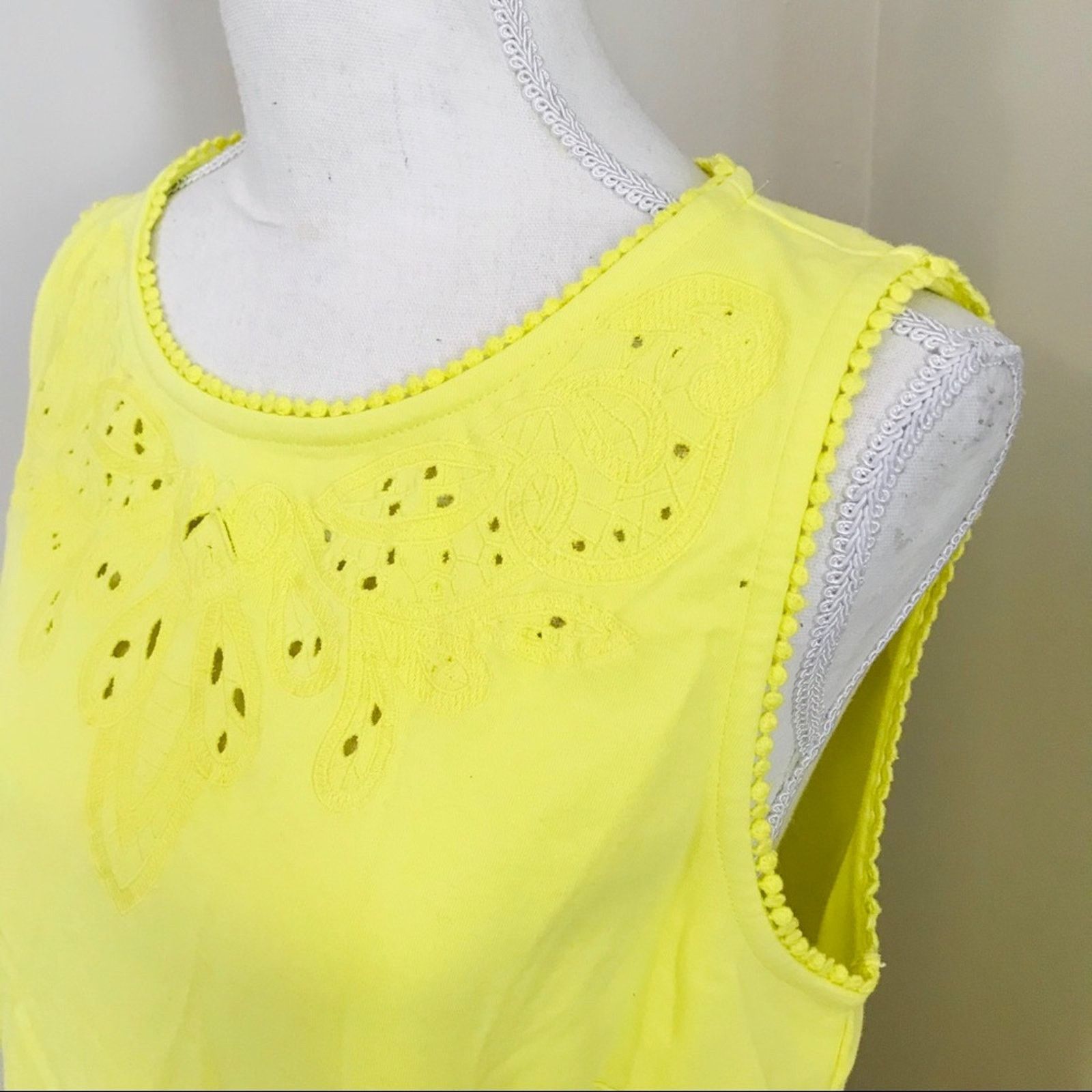 Robert Talbott Talbots Neon Dress Size Large Petite Size L / US 10 / IT 46 - 3 Thumbnail