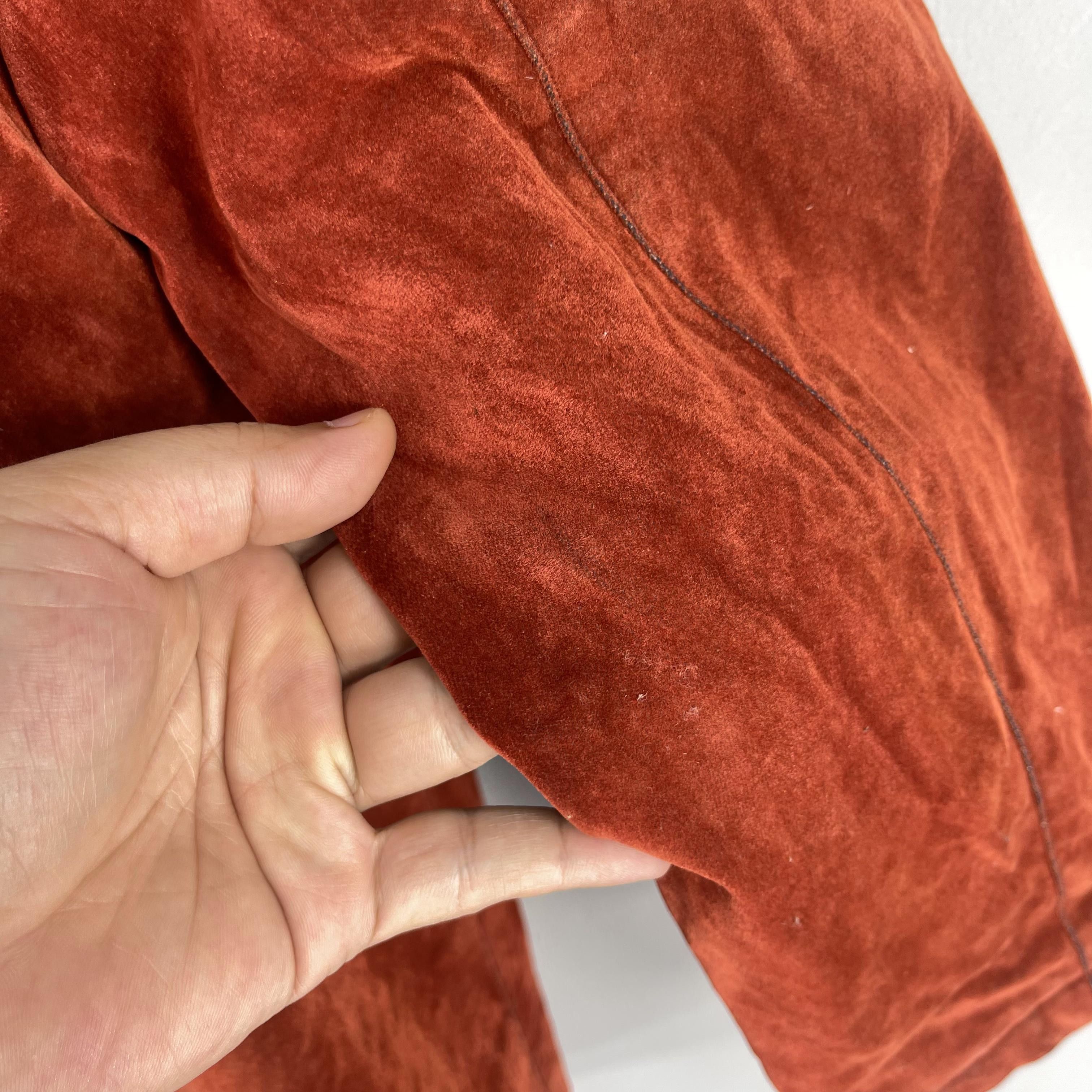 Chaps Ralph Lauren Vintage 90's CHAPS RALPH LAUREN Suede Rayon Jacket Size US L / EU 52-54 / 3 - 14 Thumbnail