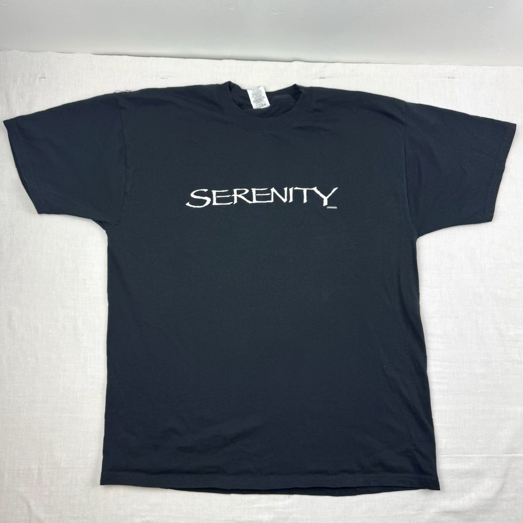 Jerzees VINTAGE JERZEES Movie T-Shirt Adult XL Black Short Sleeve Crew Neck Logo 2000s Y2K Mens Size US XL / EU 56 / 4 - 2 Thumbnail