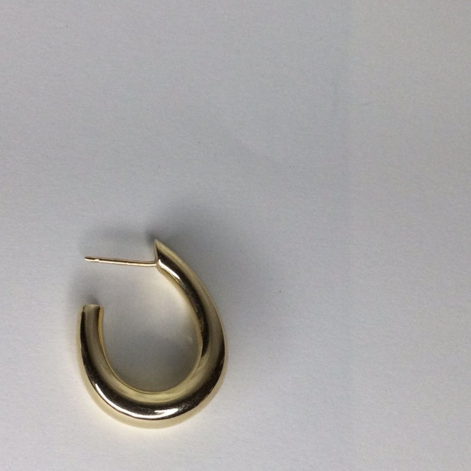 Other Gold Tone Push Back Small Hoop Earrings Size ONE SIZE - 9 Thumbnail