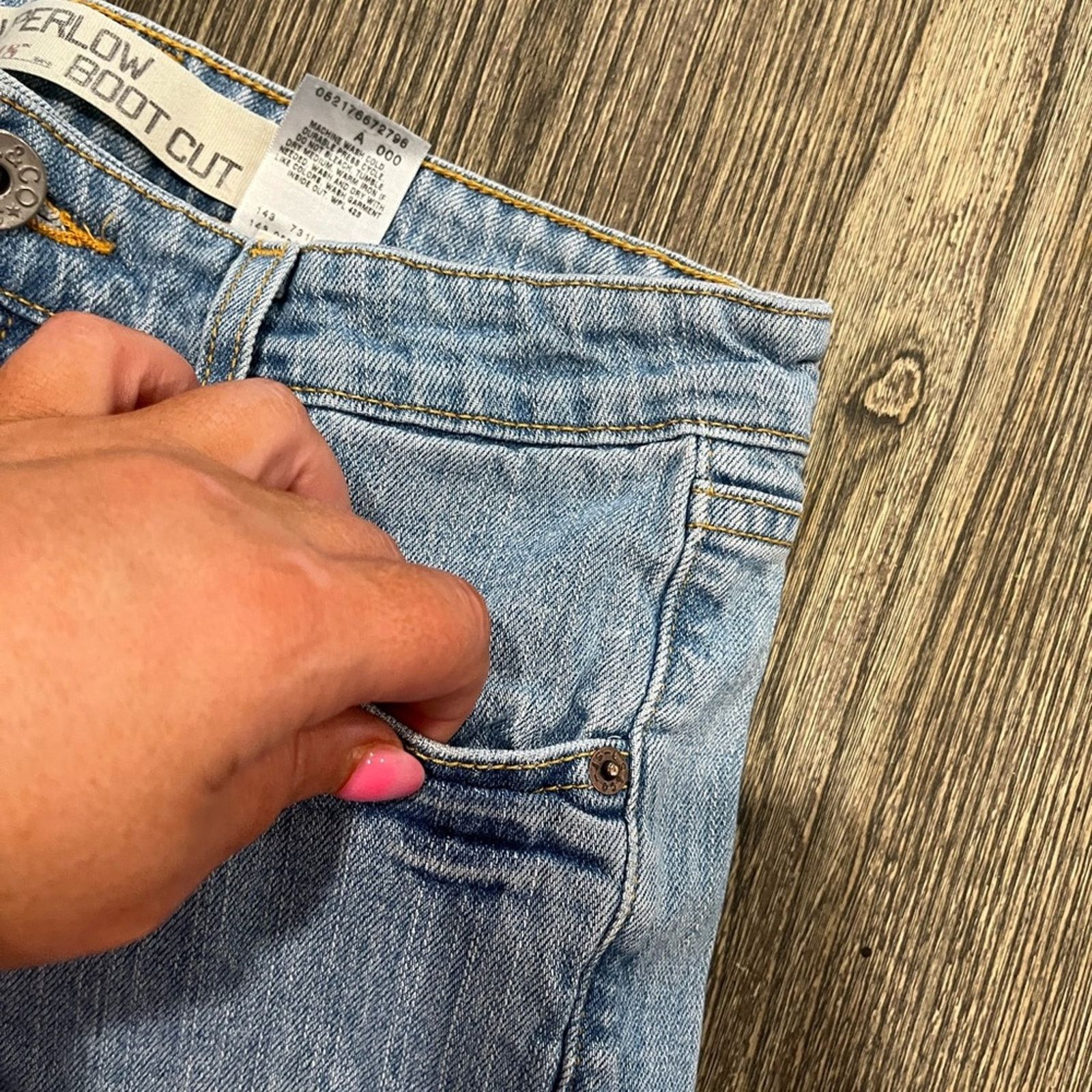 Levi's Levi's Superlow Bootcut Jeans Low Rise High Stretch 5M Size 27" / US 4 / IT 40 - 4 Thumbnail