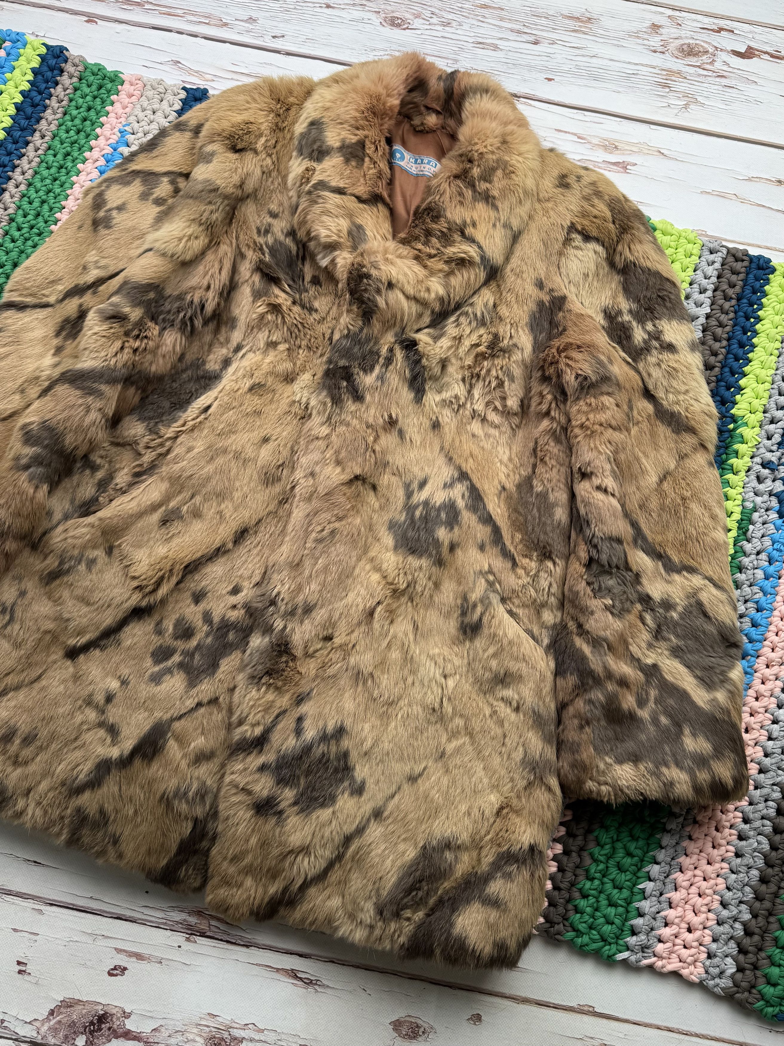 Japanese Brand Vintage Real Fur Coat (V98)D15 Size L / US 10 / IT 46 - 3 Thumbnail