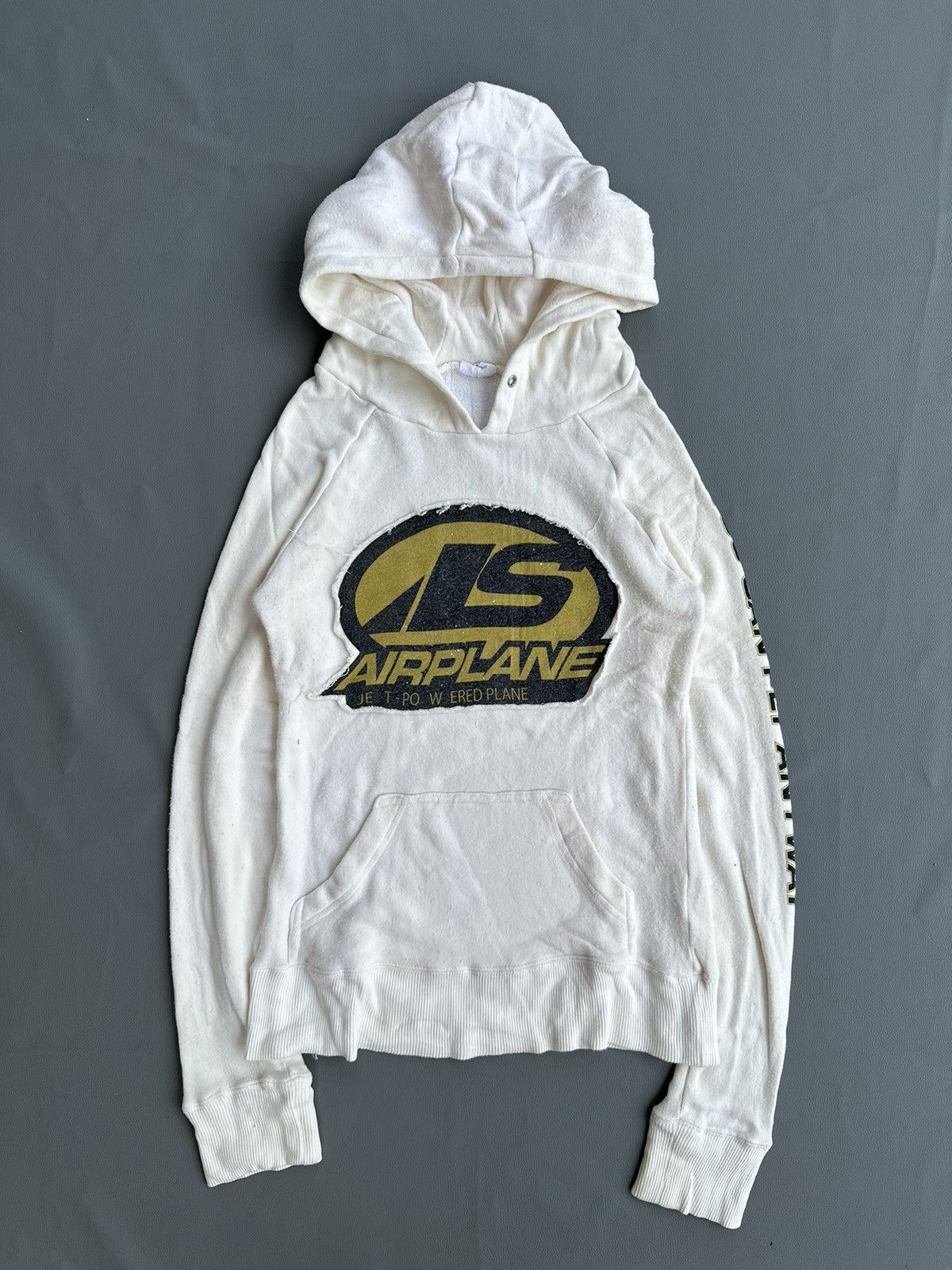 Hysteric Glamour DISTRESSED IS AIRPLANE JET POWER 366 HOODIE LGB STYLE Size US XS / EU 42 / 0 - 1 Thumbnail