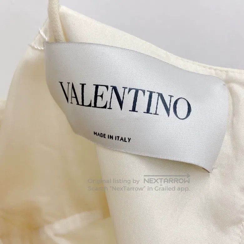 Other Valentino White cape dres Size M / US 6-8 / IT 42-44 - 6 Thumbnail