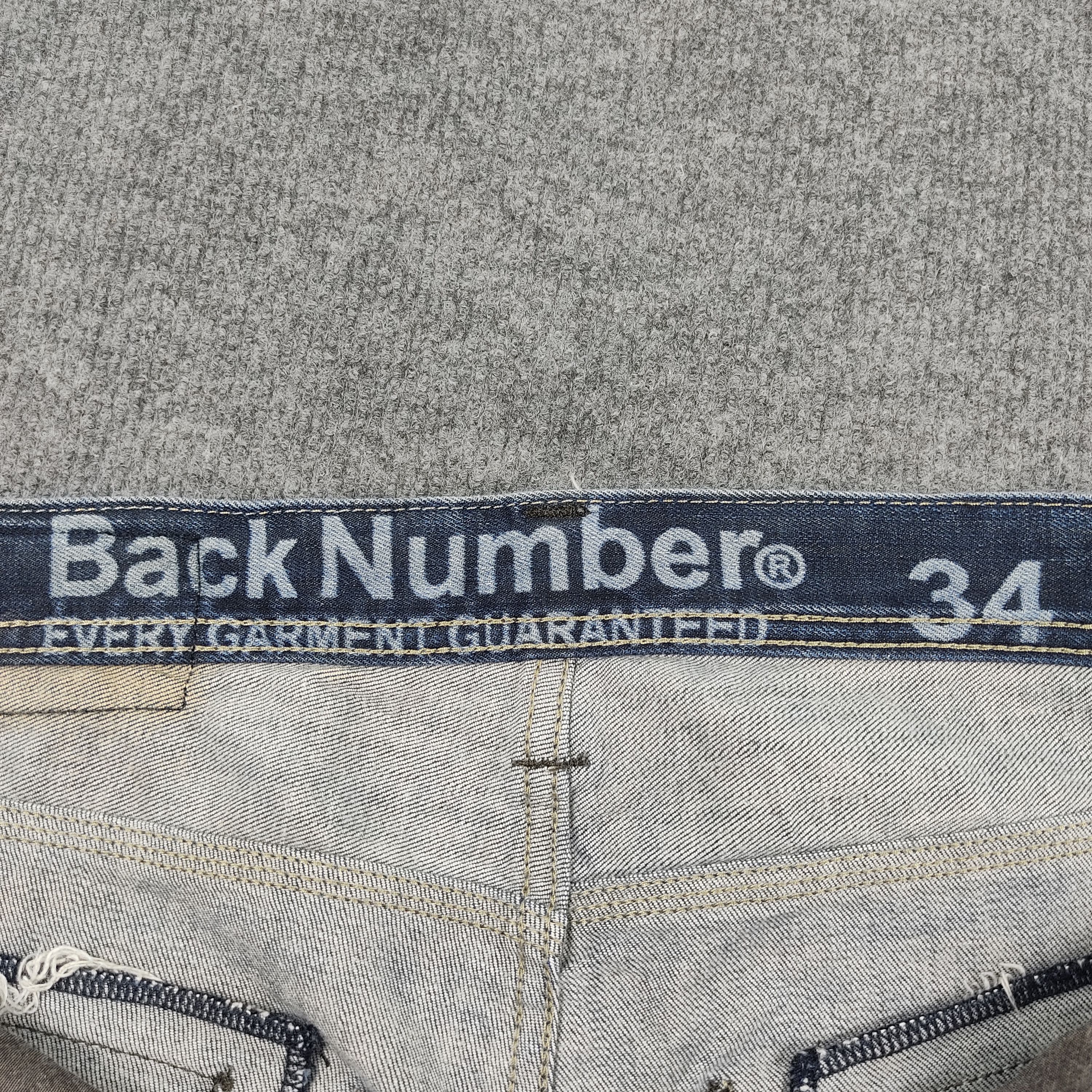 Japanese Brand × Vintage Vintage Back Number Jeans L575 Size US 36 / EU 52 - 12 Thumbnail