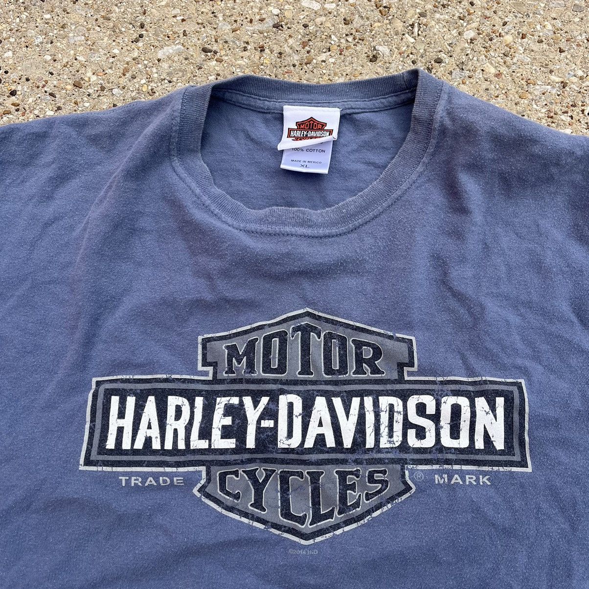 Harley Davidson × Vintage 2000s Casual Harley Davidson Logo Tee Size US XL / EU 56 / 4 - 2 Thumbnail