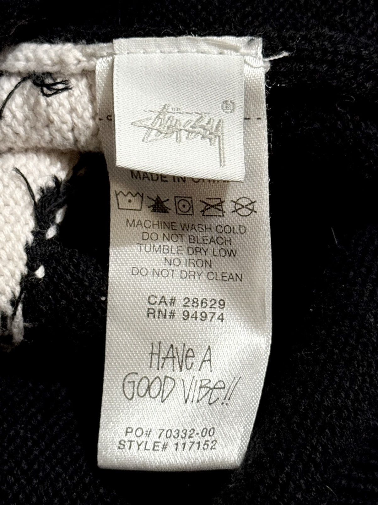 Stussy Stussy Stock Sweater Black Size US L / EU 52-54 / 3 - 7 Thumbnail