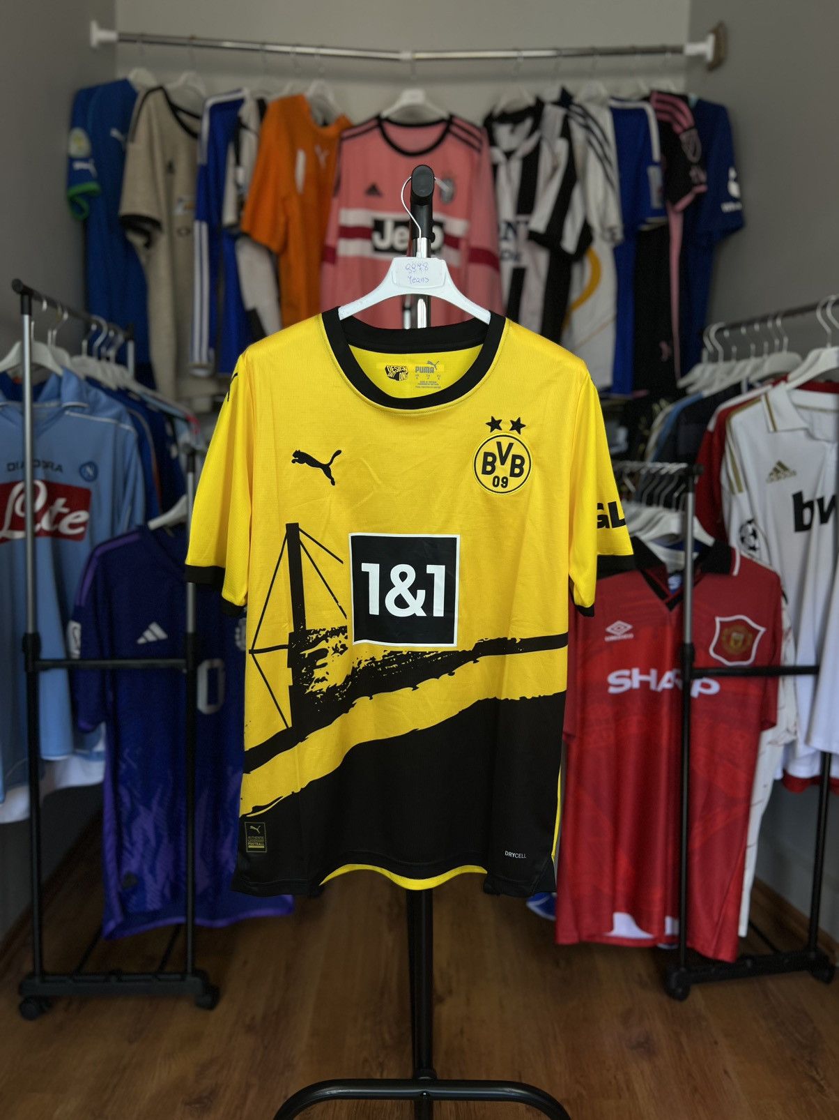 Puma Soccer Jersey Puma Borussia Dortmund 2023/24 Nmecha #8 Size US M / EU 48-50 / 2 - 2 Thumbnail