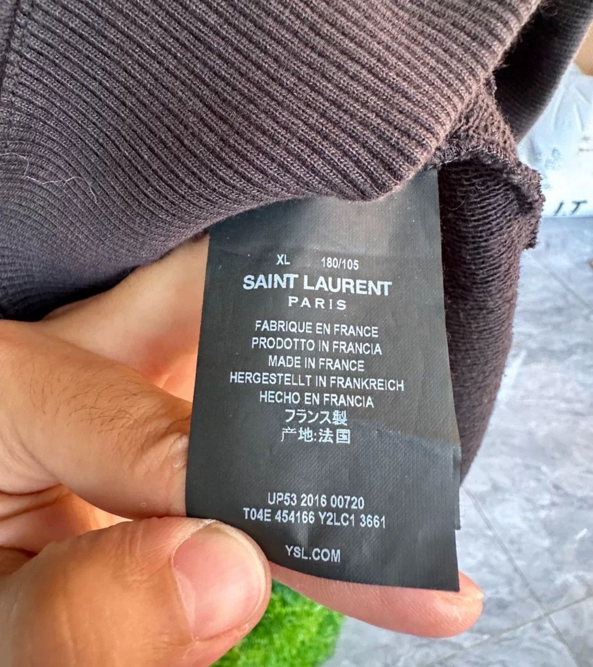 Saint Laurent Paris × Yves Saint Laurent Saint Lauren Paris Little Shark Hoodie2412-Nextarrow Size US XL / EU 56 / 4 - 5 Thumbnail