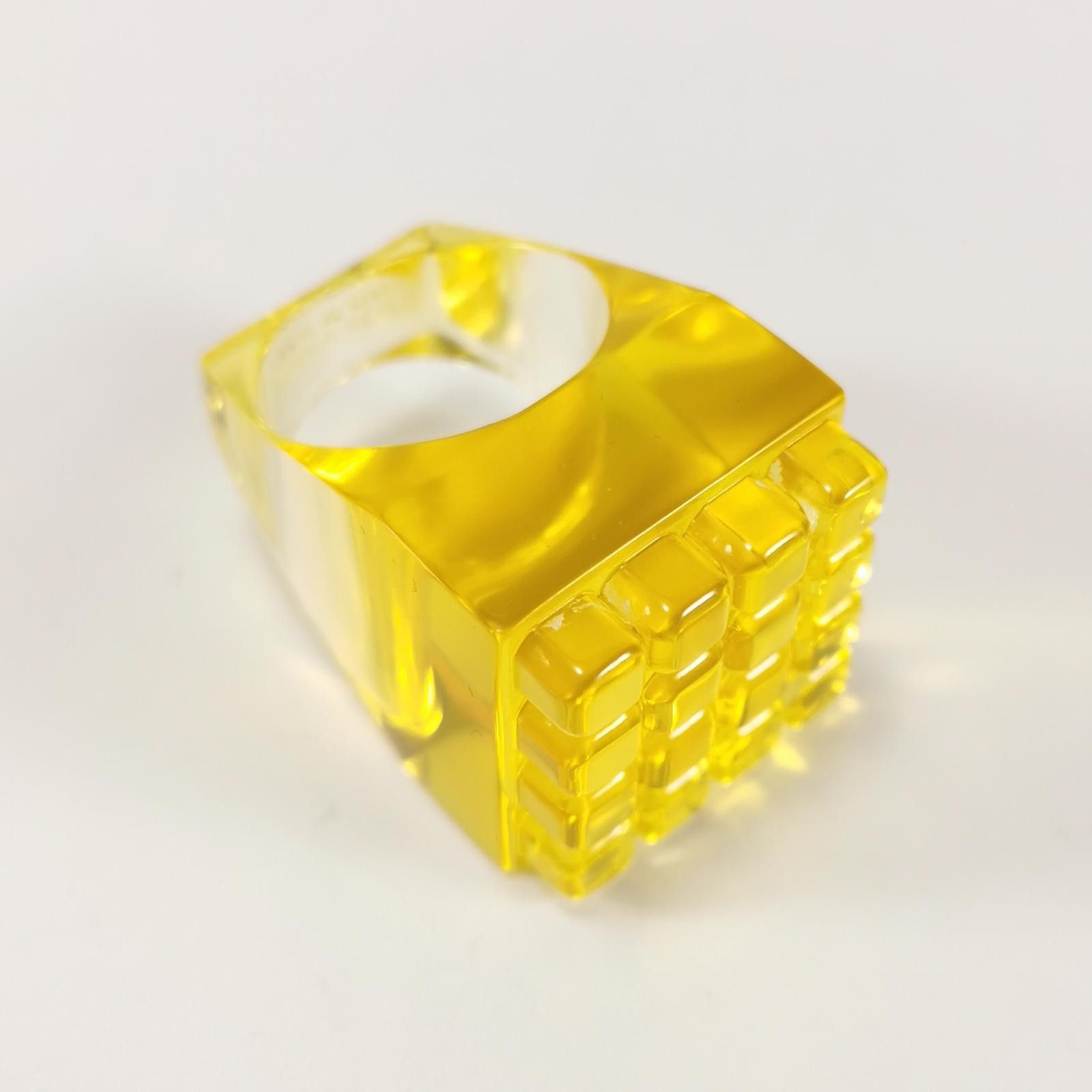 Bottega Veneta Bottega Veneta Embossed Jelly Ring Size 16 -z2505 Size ONE SIZE - 5 Thumbnail