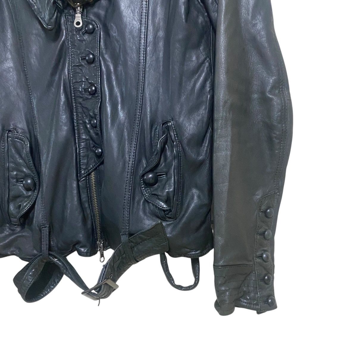 5351 POUR LES FEMMES 5351 Pour Les Femmes Lambskin Leather Jacket Size S / US 4 / IT 40 - 6 Thumbnail