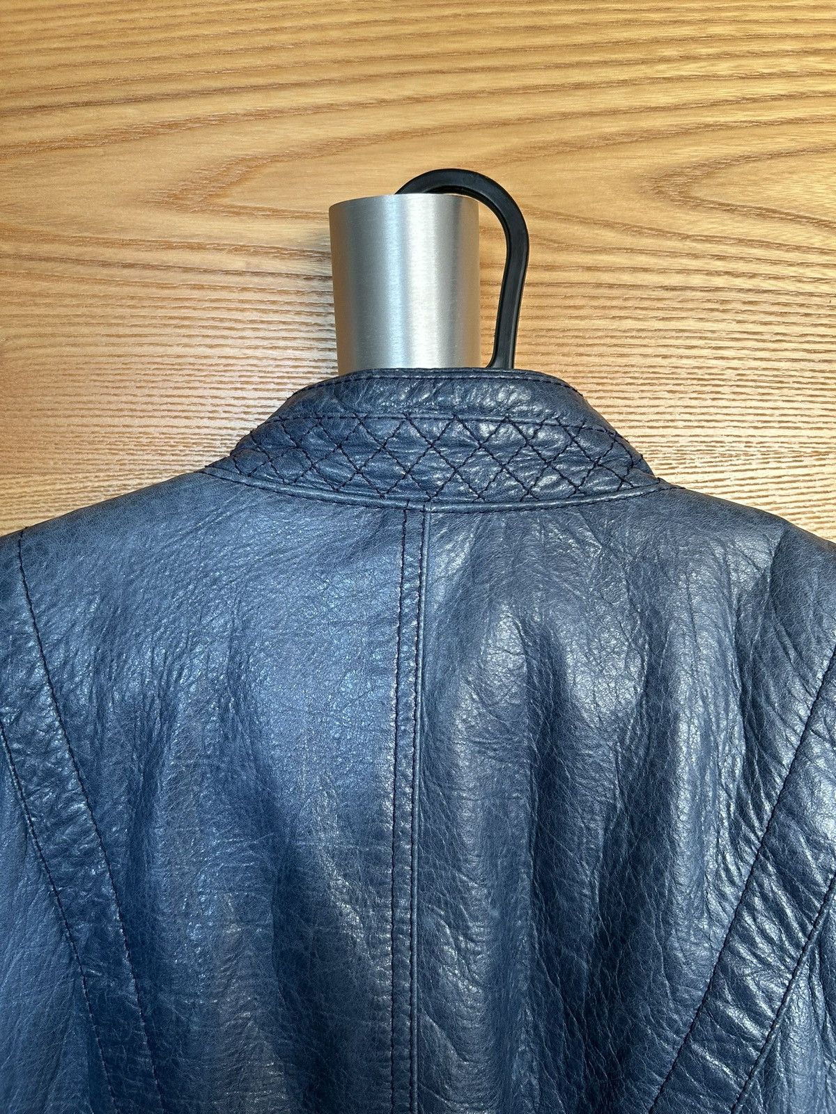 Balenciaga Balenciaga leather bomber jacket Size S / US 4 / IT 40 - 4 Thumbnail