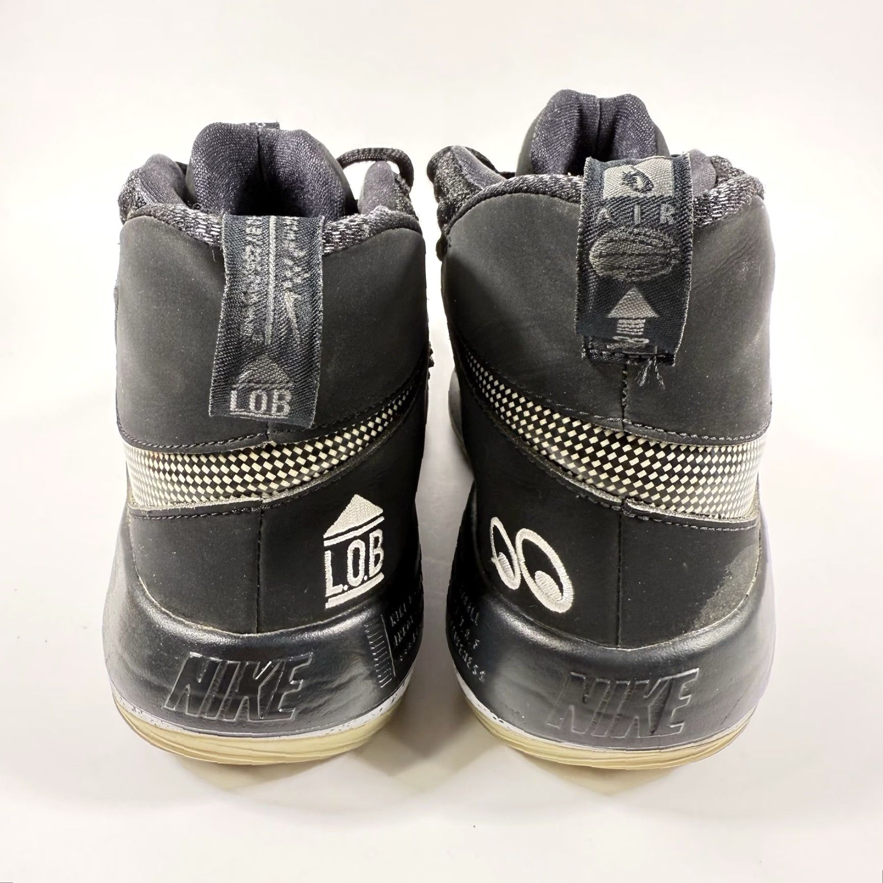 Nike Nike Alphadunk Oreo Sneakers BQ5401-001 Men’s Size 10 Athletic Basketball Gym 2019 Black Size US 9 / EU 42 - 4 Thumbnail