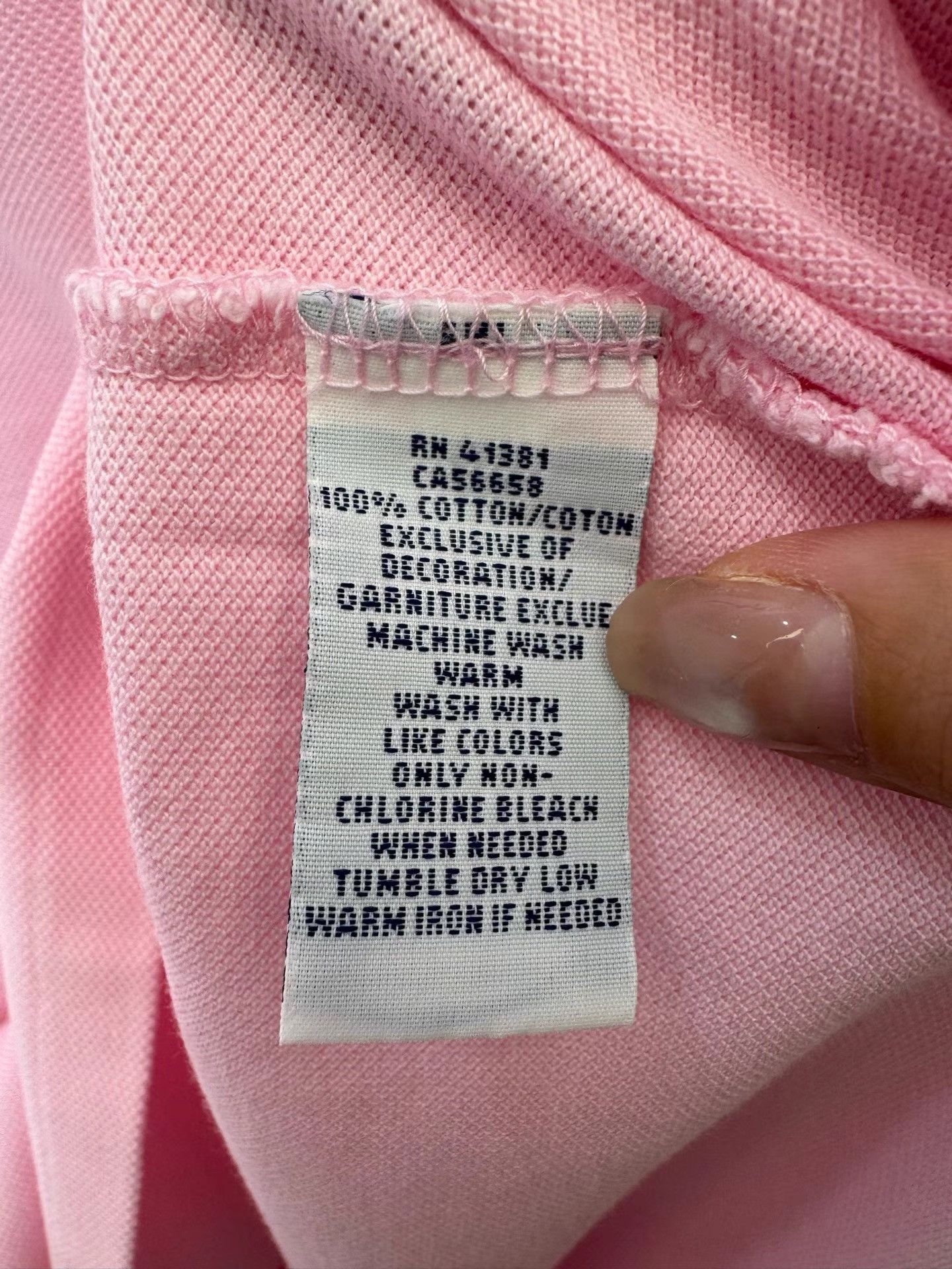 Polo Ralph Lauren Ralph lauren Pink Polo Short Sleeve K36 Size US XXL / EU 58 / 5 - 4 Thumbnail