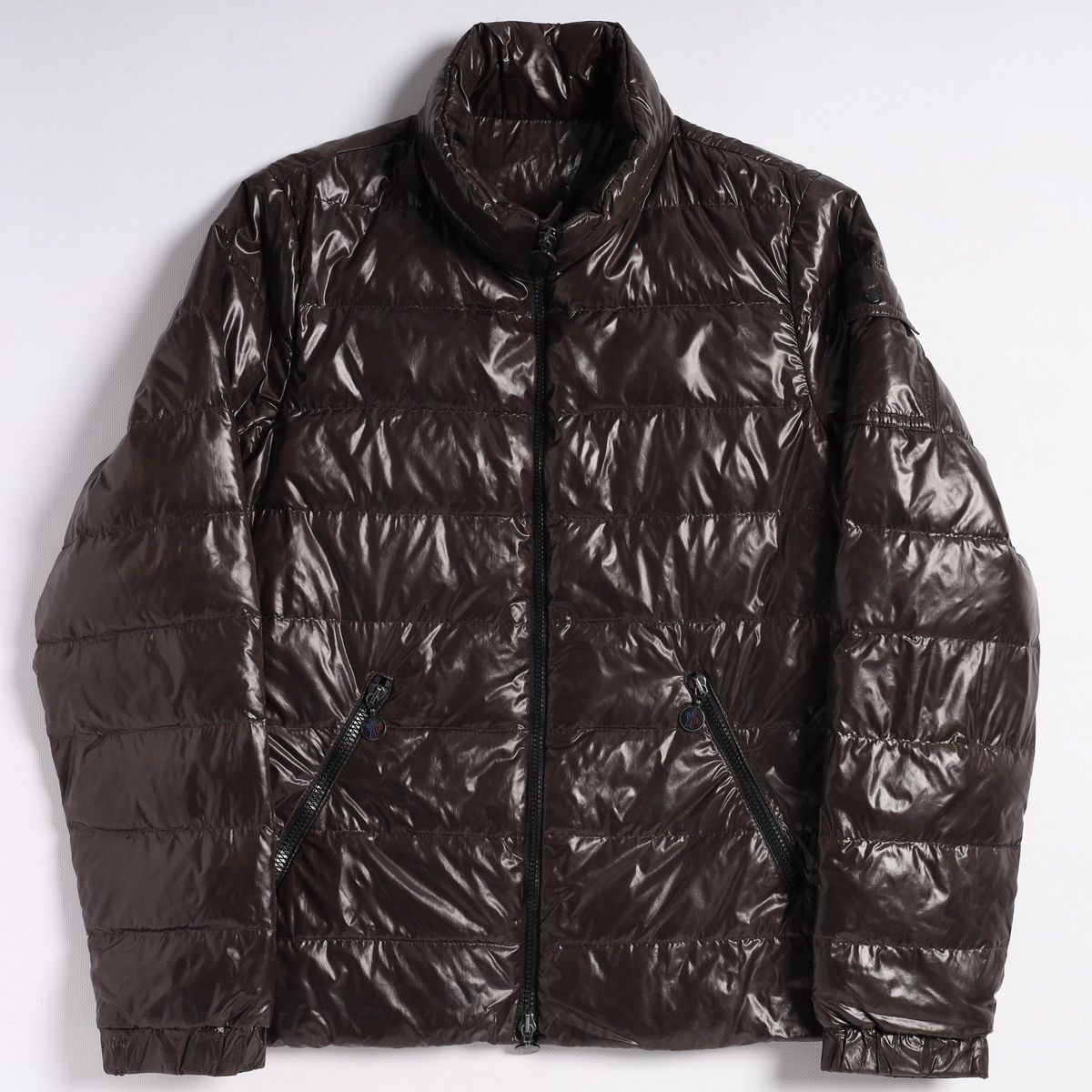 Moncler Moncler Vintage Bady Down Puffer Jacket Brown Size L / US 10 / IT 46 - 1 Thumbnail