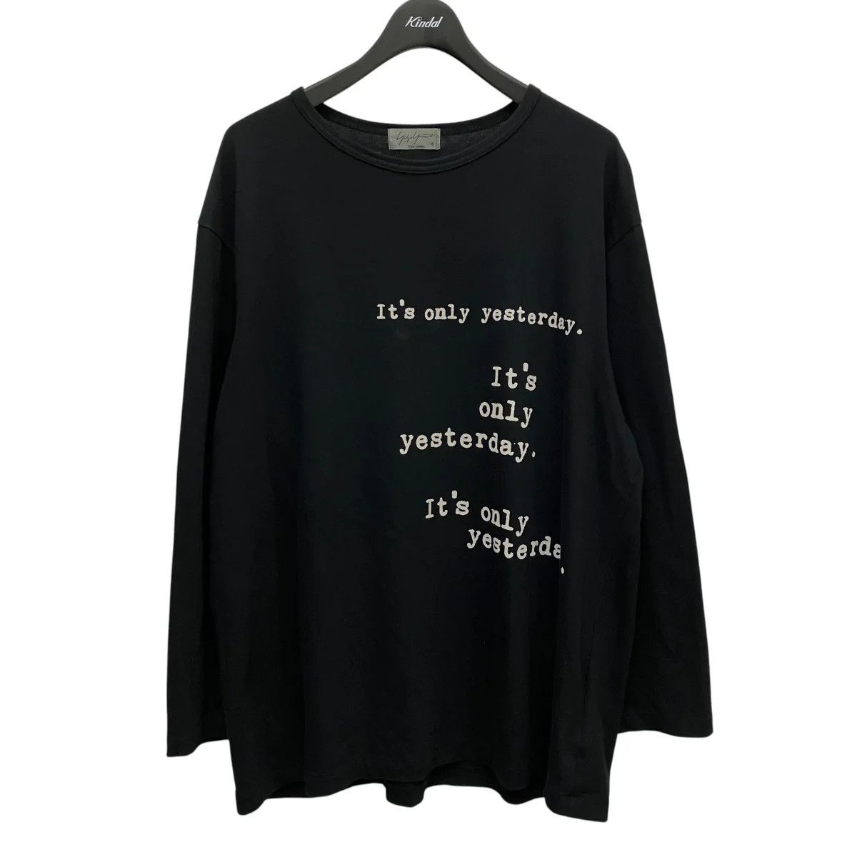 Yohji Yamamoto Yohji Yamamoto pour homme/ Long/sleeve T-shirt Size US L / EU 52-54 / 3 - 1 Thumbnail