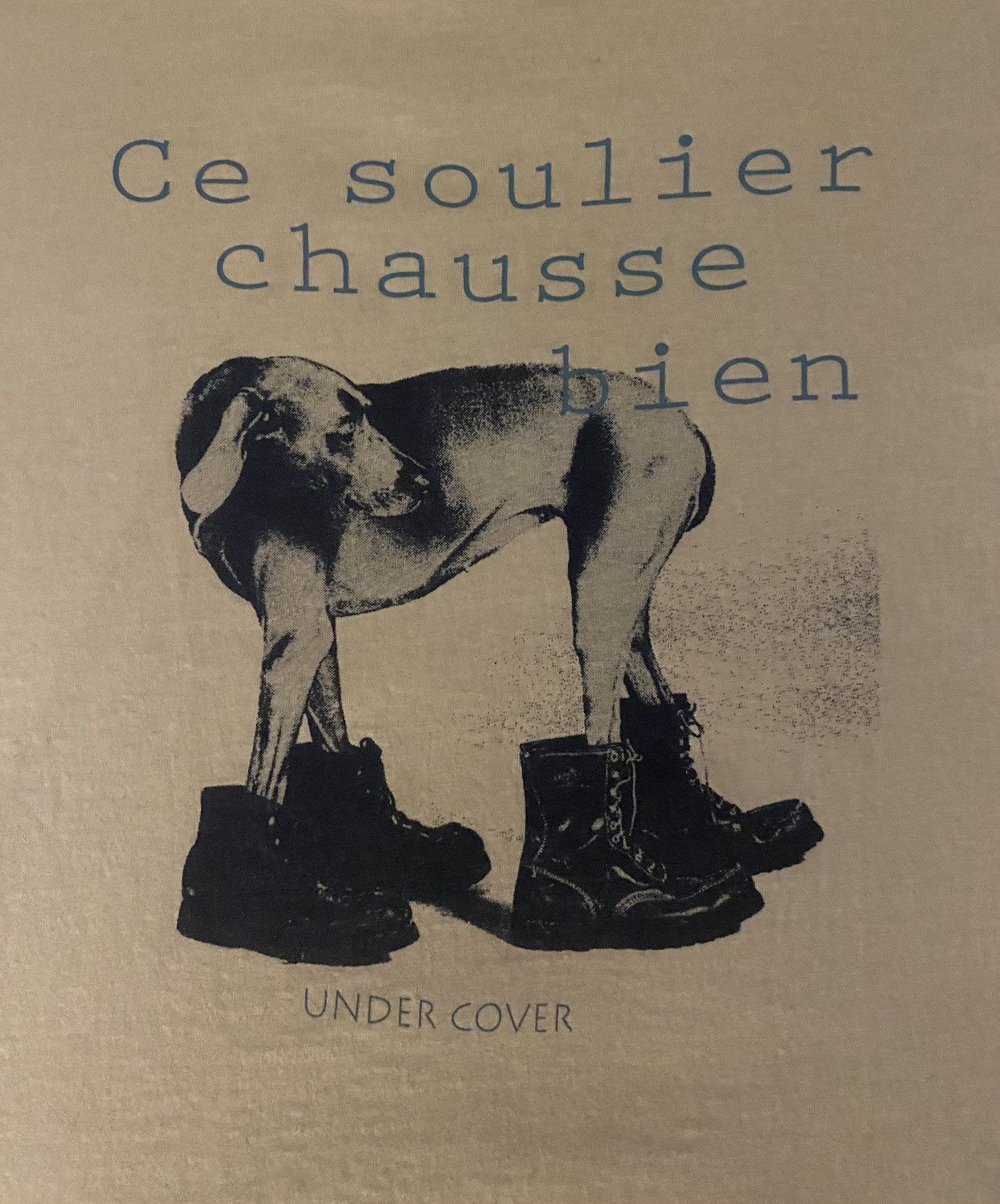 Jun Takahashi × Undercover Undercover AW94 Ce Soulier Dog with Boots Shirt Size US M / EU 48-50 / 2 - 2 Thumbnail